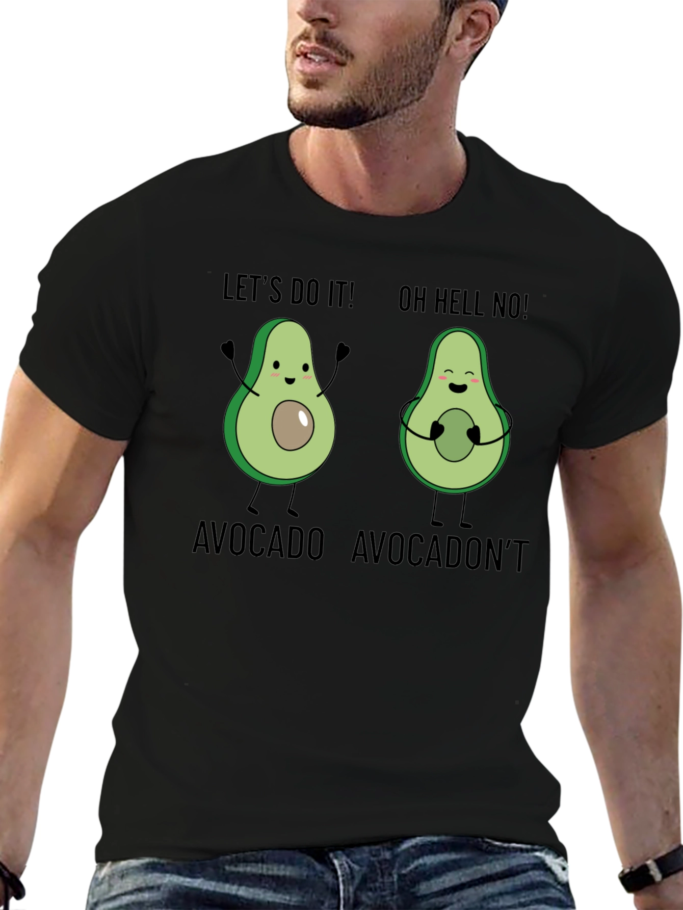Avocado Humor Tee - Lets Do It! T-Shirt