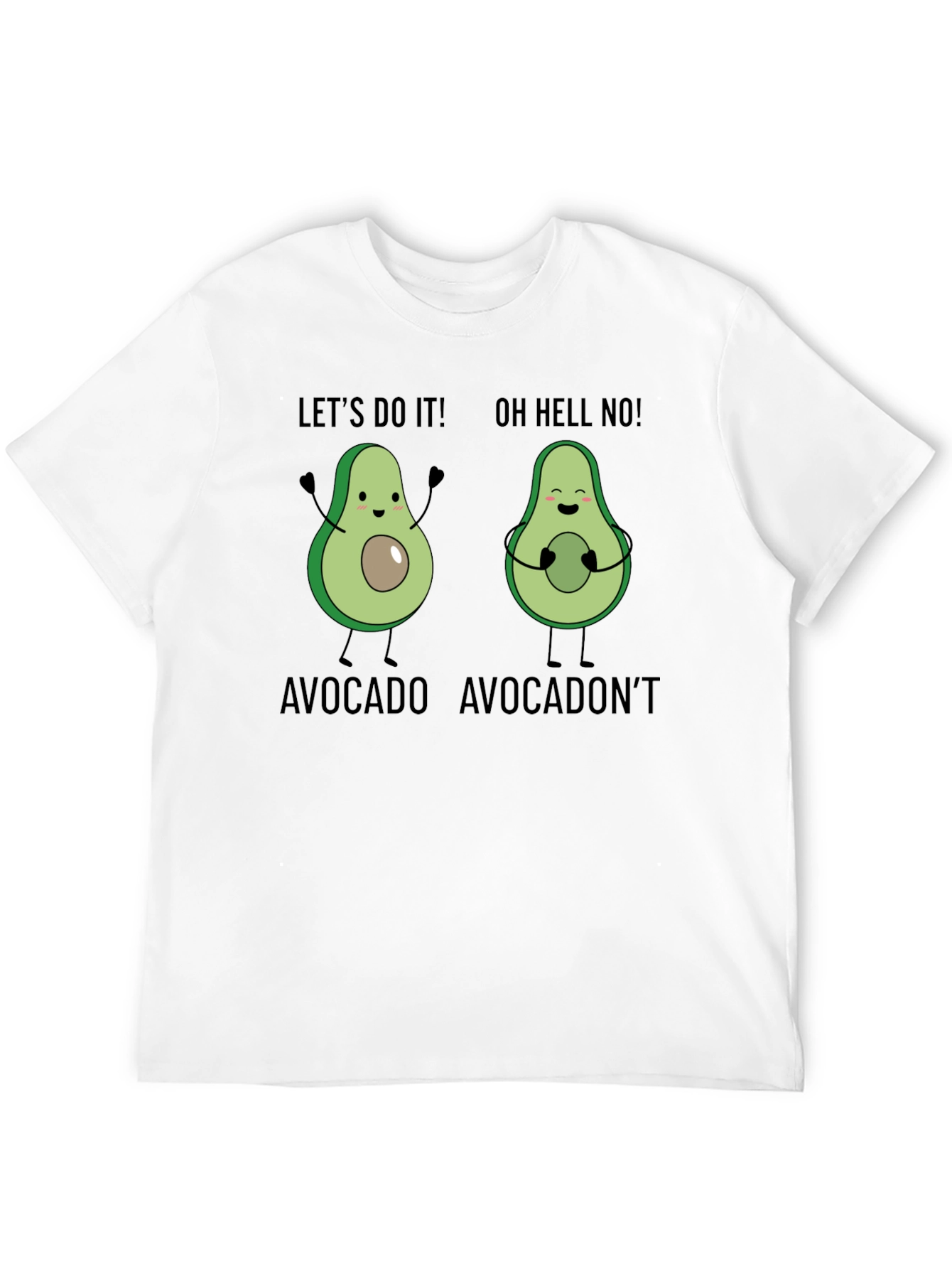 Avocado Humor Tee - Lets Do It! T-Shirt
