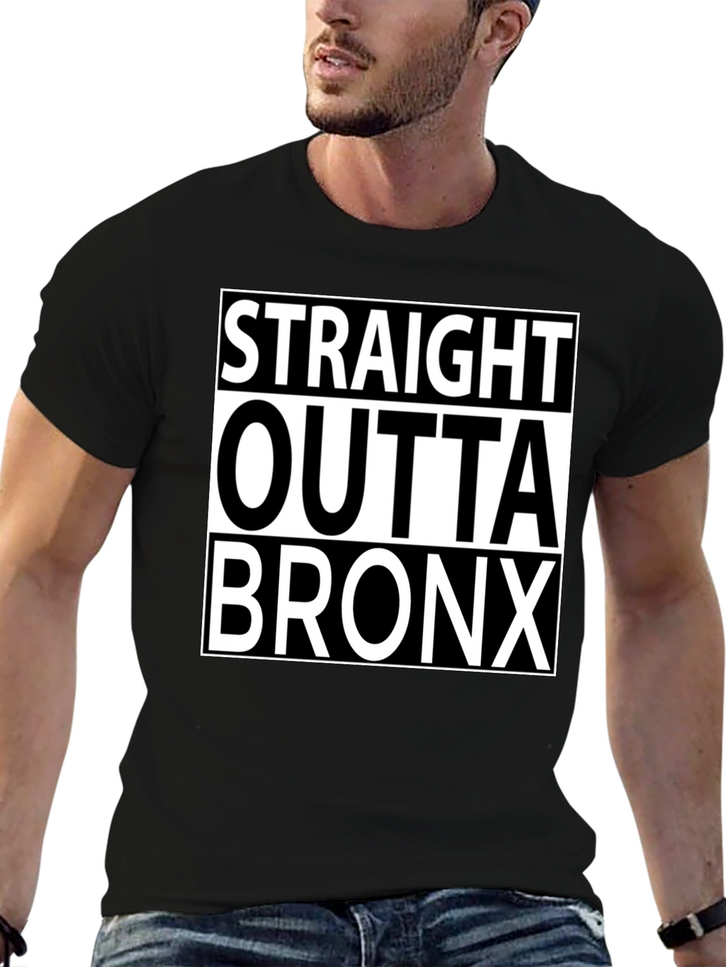 Straight Outta Bronx Graphic Tee