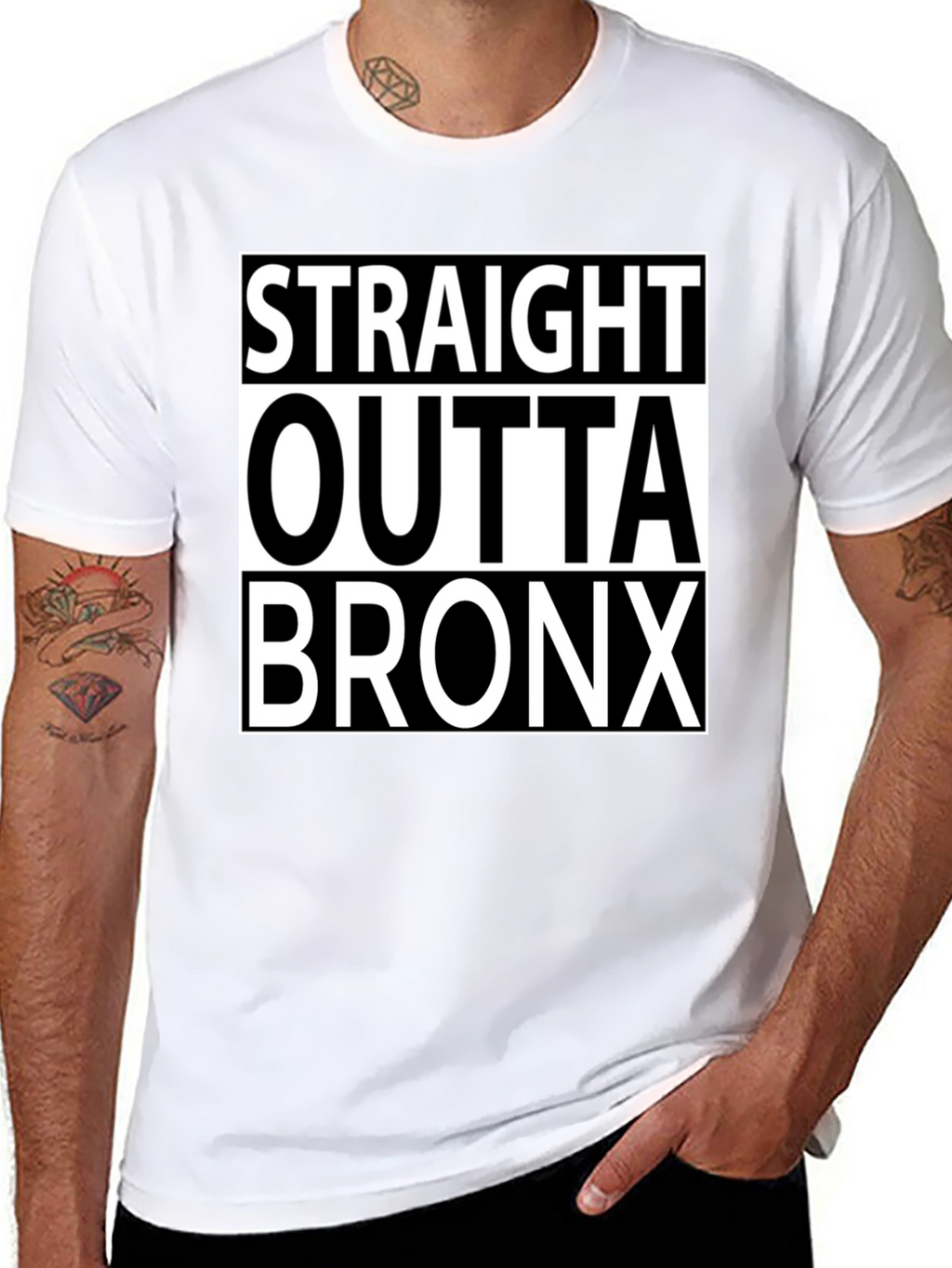 Straight Outta Bronx Graphic Tee