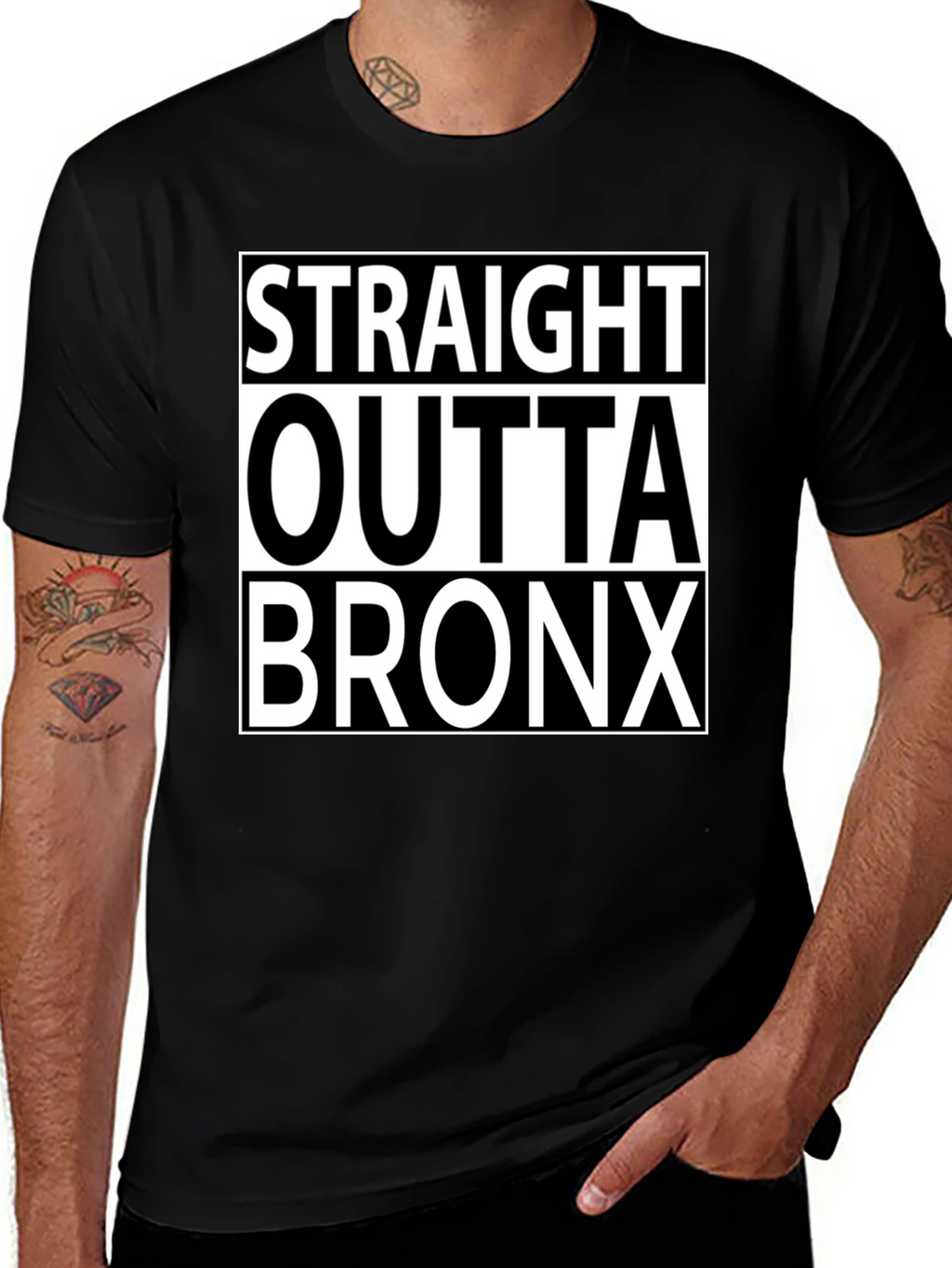 Straight Outta Bronx Graphic Tee