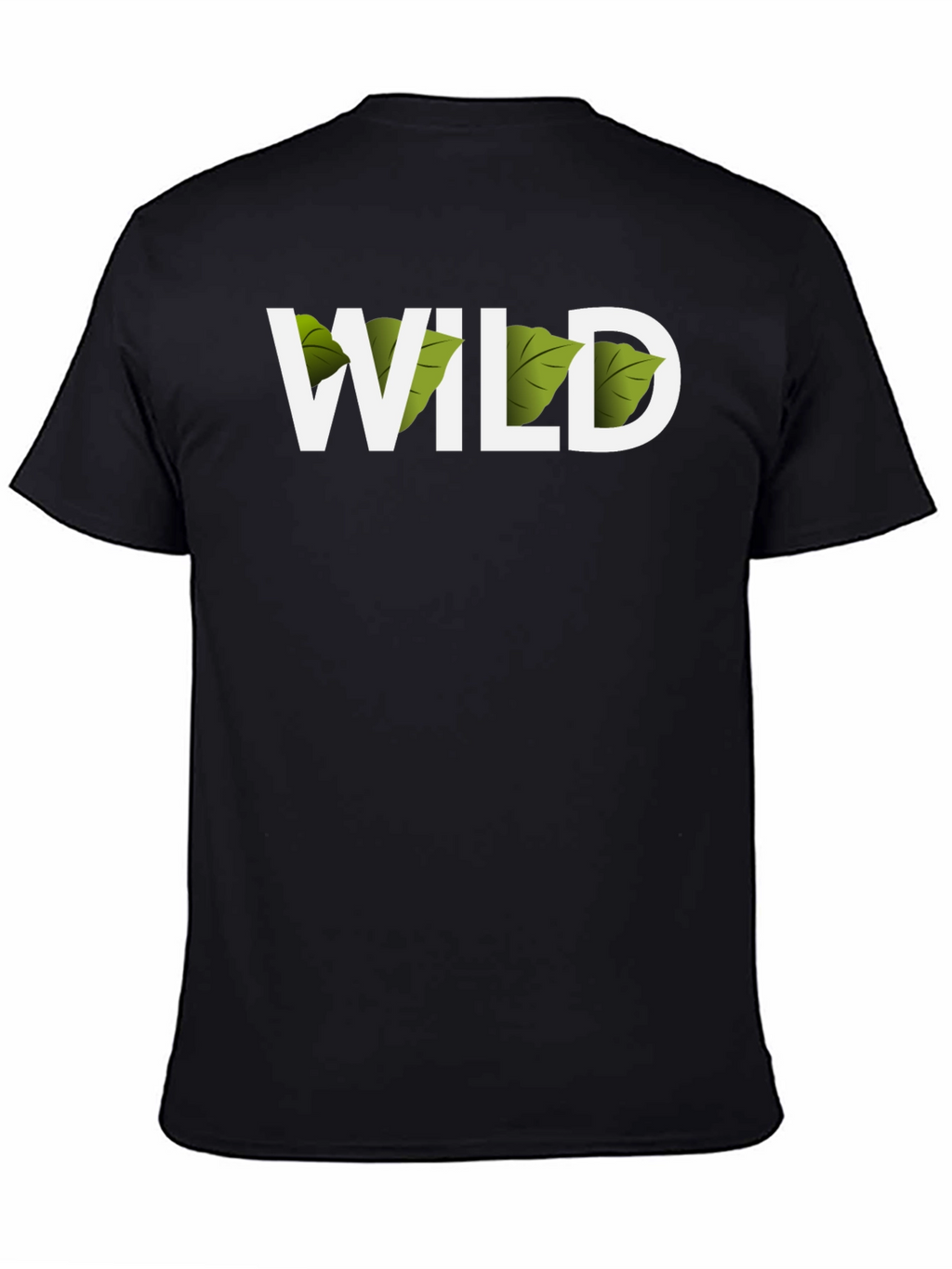 Wild Nature T-Shirt - Black Graphic Tee