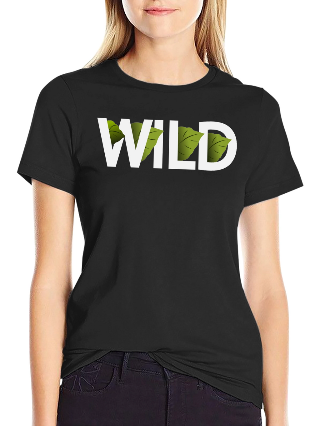 Wild Nature T-Shirt - Black Graphic Tee