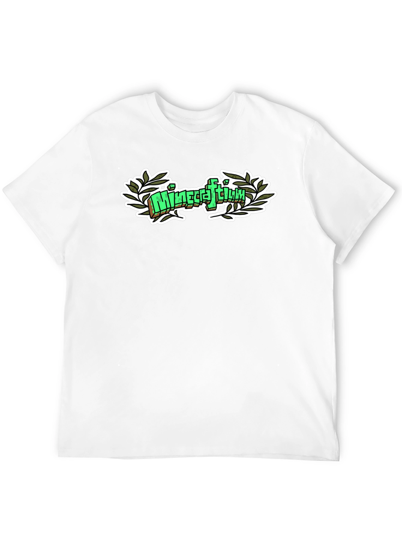 Minecraftium T-Shirt - Black Graphic Tee