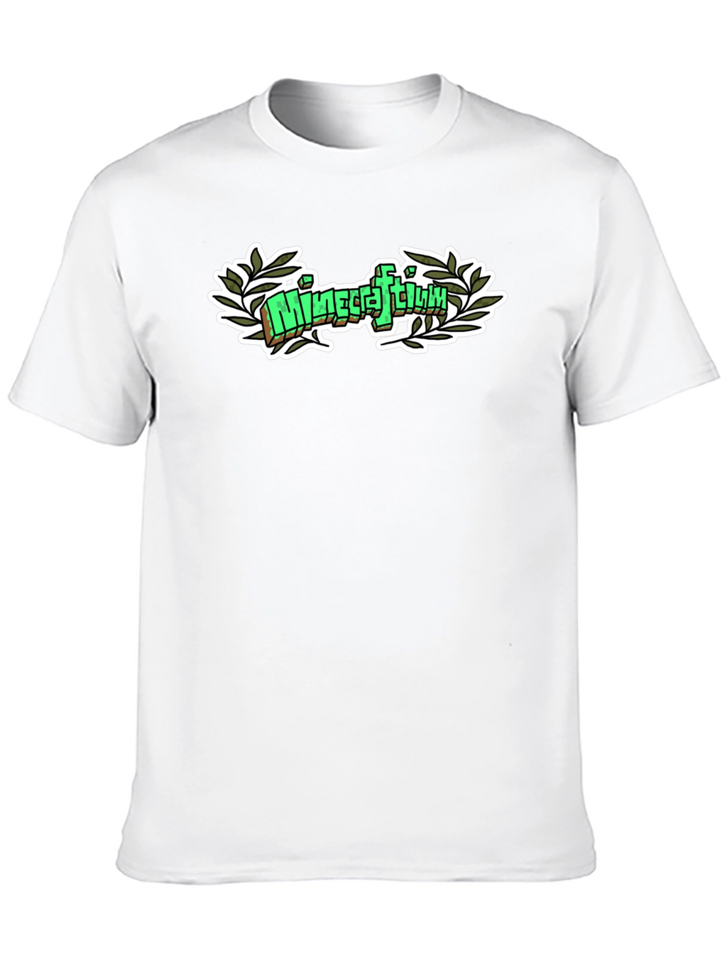 Minecraftium T-Shirt - Black Graphic Tee