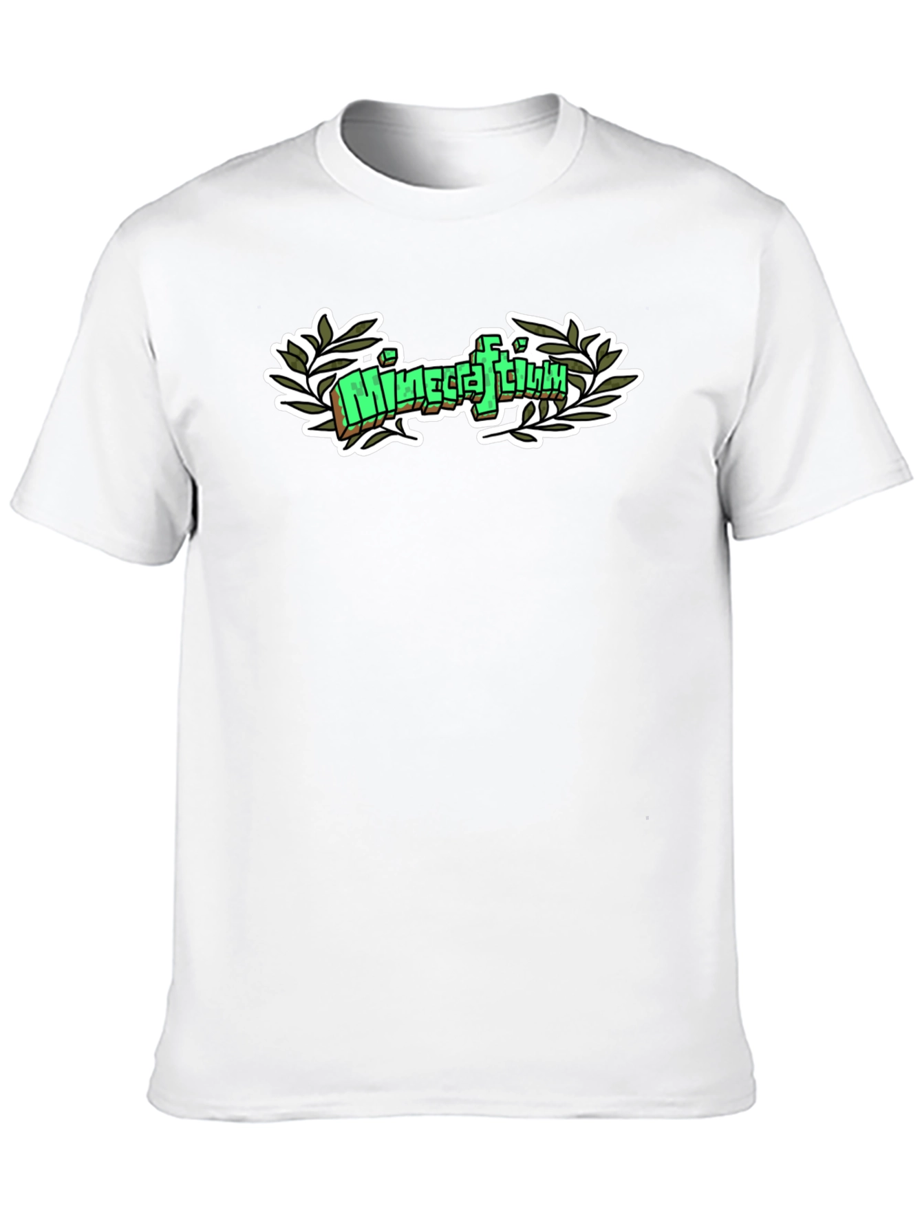 Minecraftium T-Shirt - Black Graphic Tee