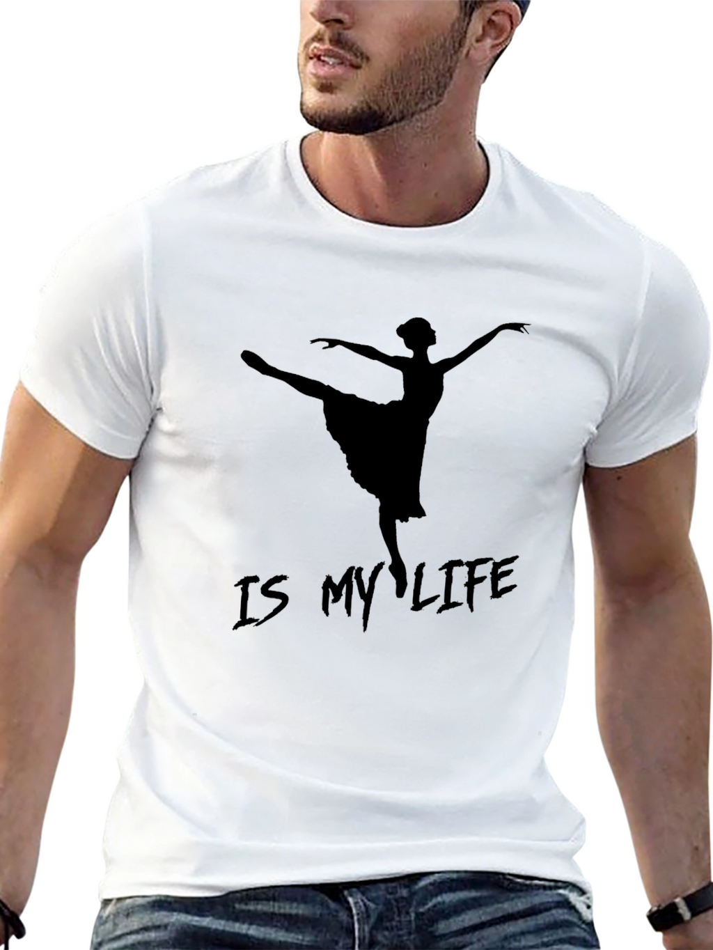 Ballet Is My Life Black T-Shirt