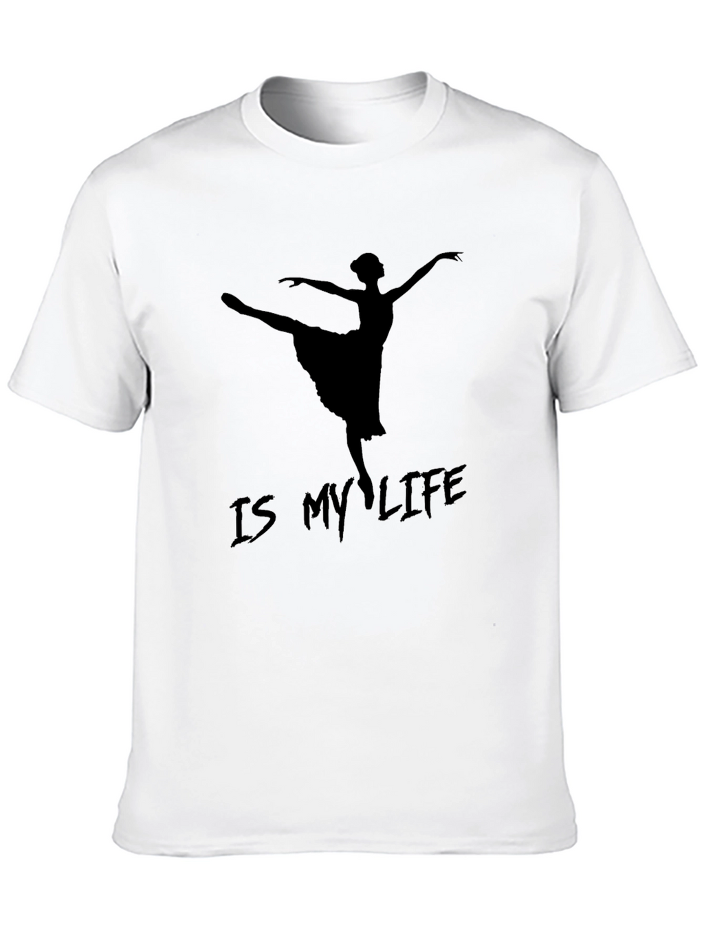 Ballet Is My Life Black T-Shirt