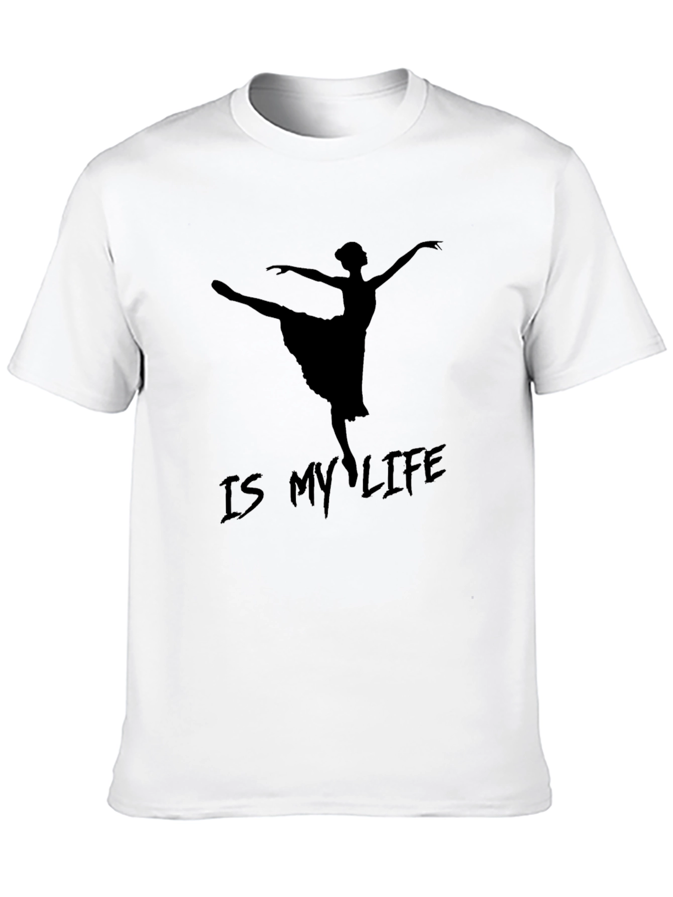 Ballet Is My Life Black T-Shirt
