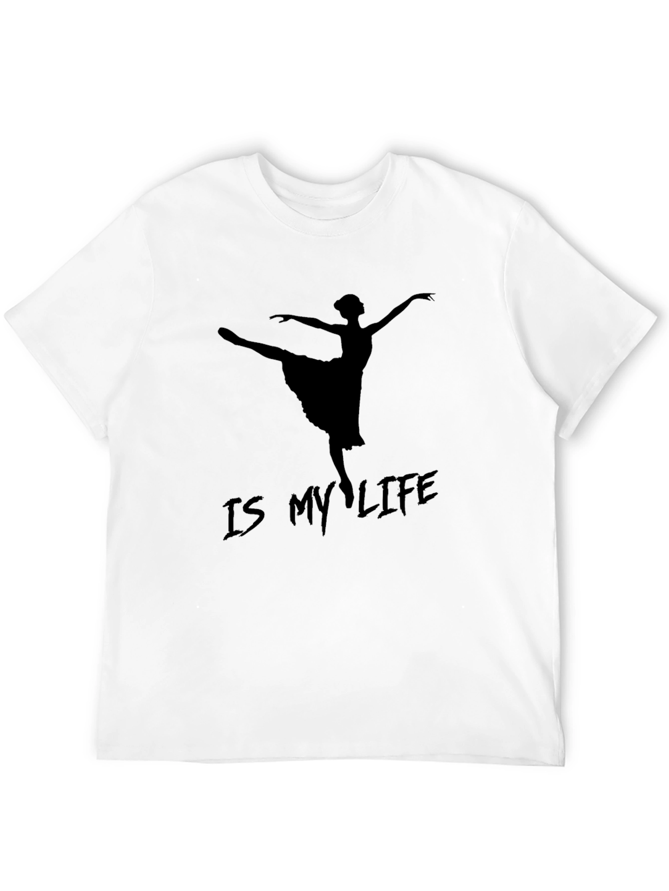 Ballet Is My Life Black T-Shirt