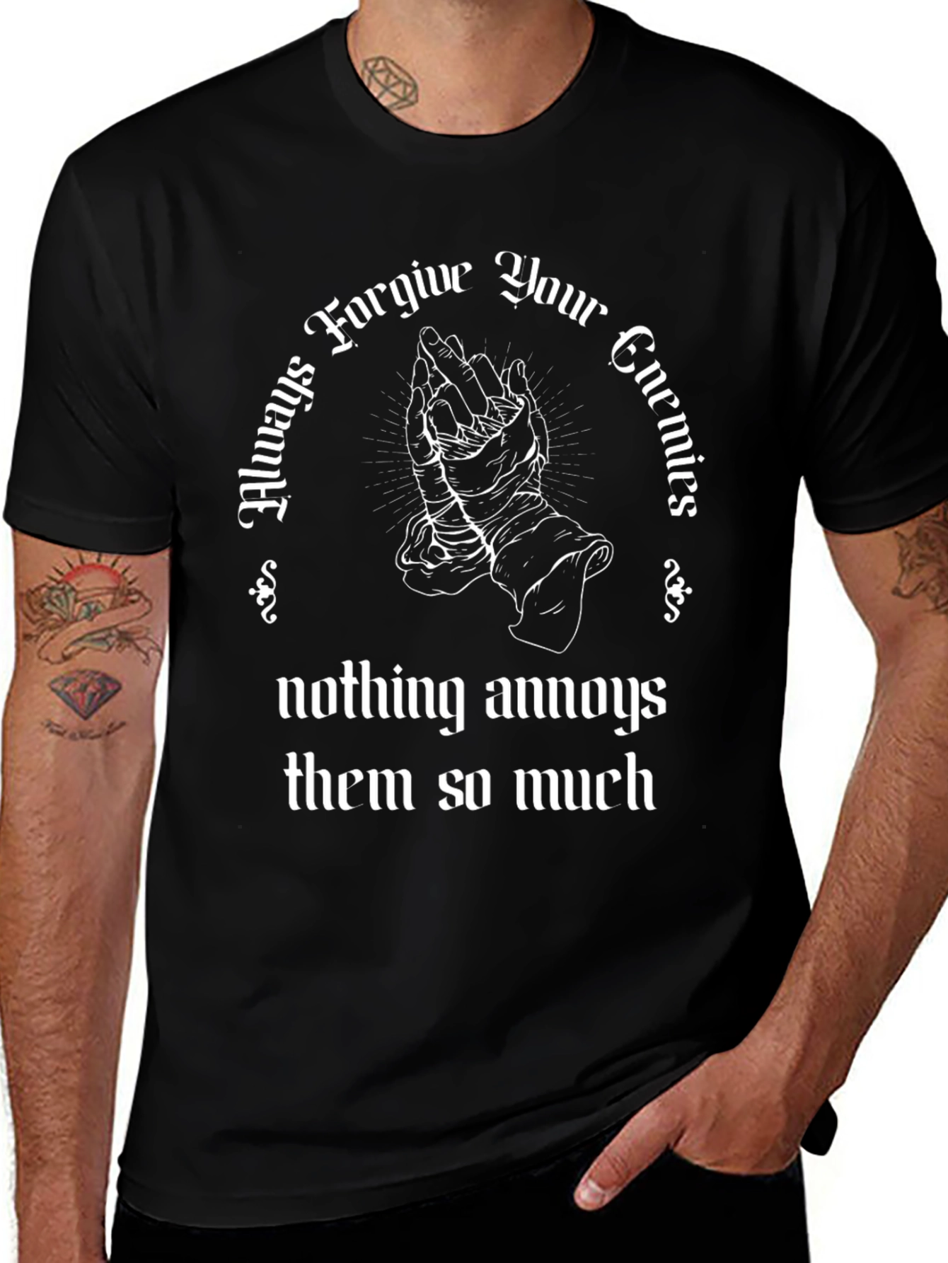 Forgive Your Enemies Graphic Tee