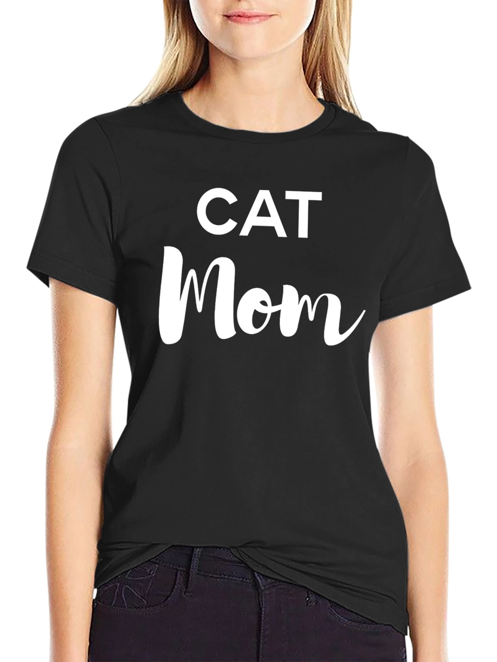 Cat Mom Graphic T-Shirt