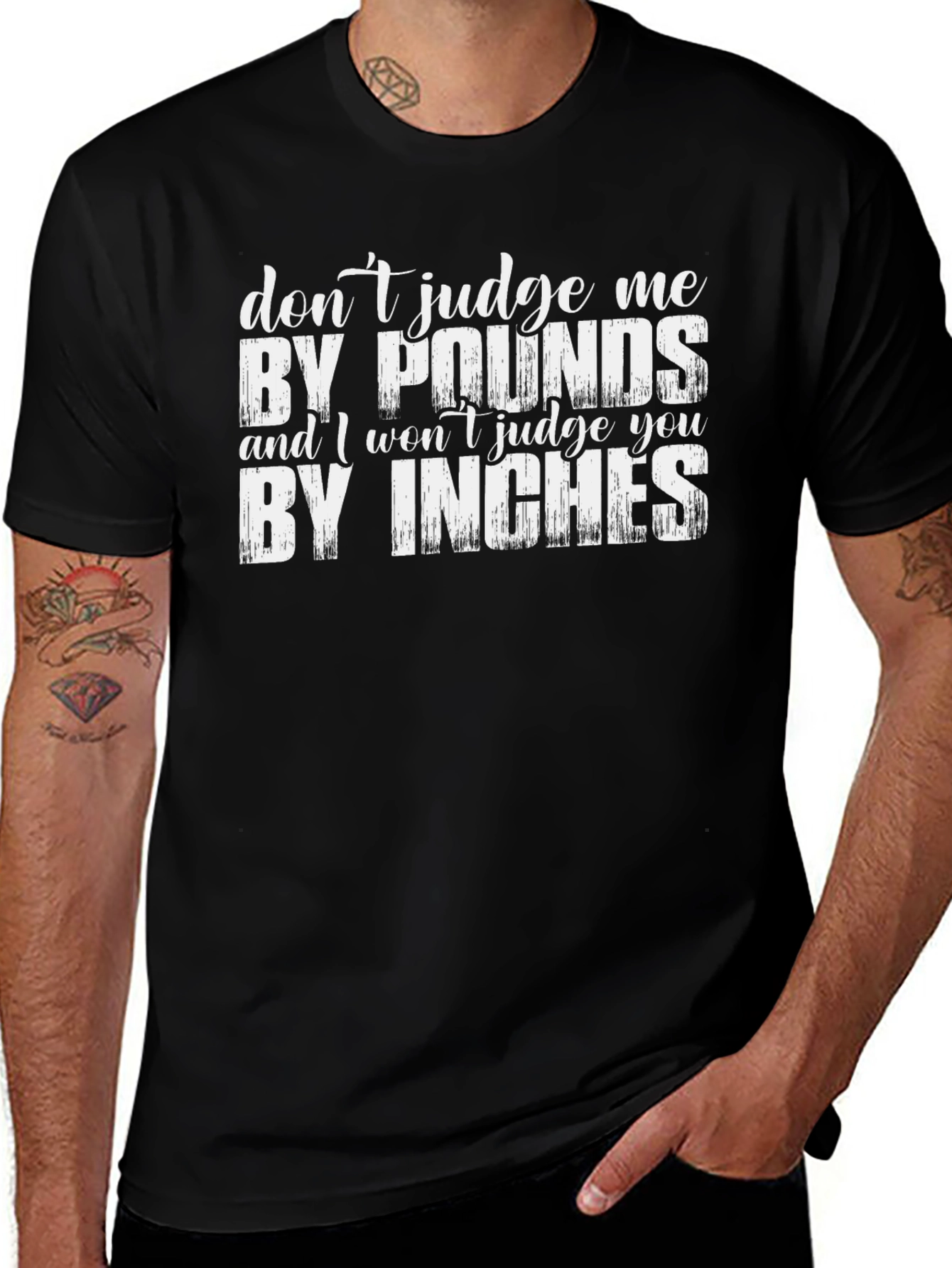 Dont Judge Me T-Shirt - Funny Slogan Tee