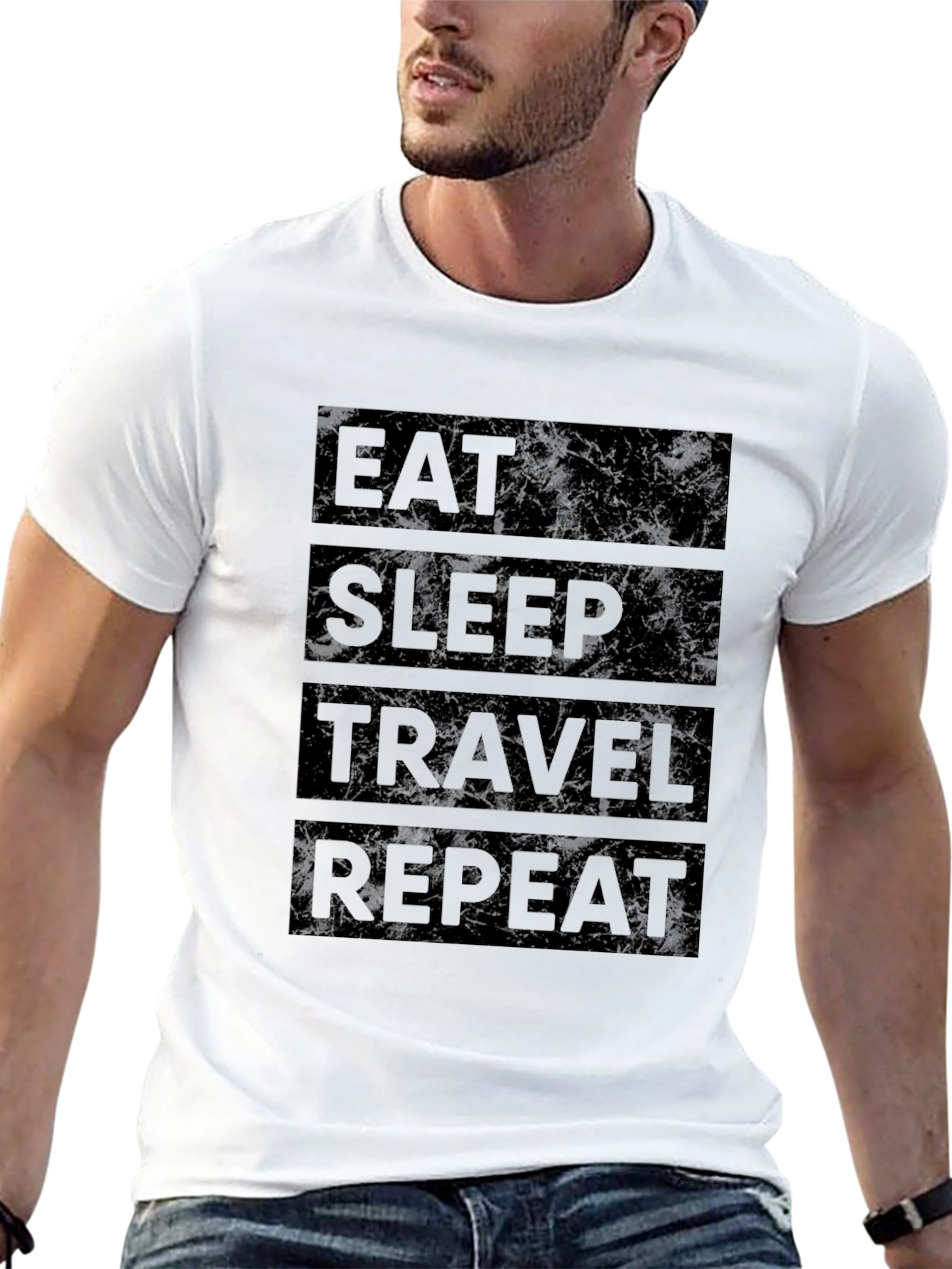 Eat Sleep Travel Repeat T-Shirt