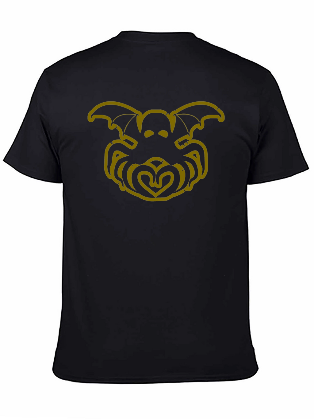 Cthulhu Graphic Tee - Black Cotton T-Shirt