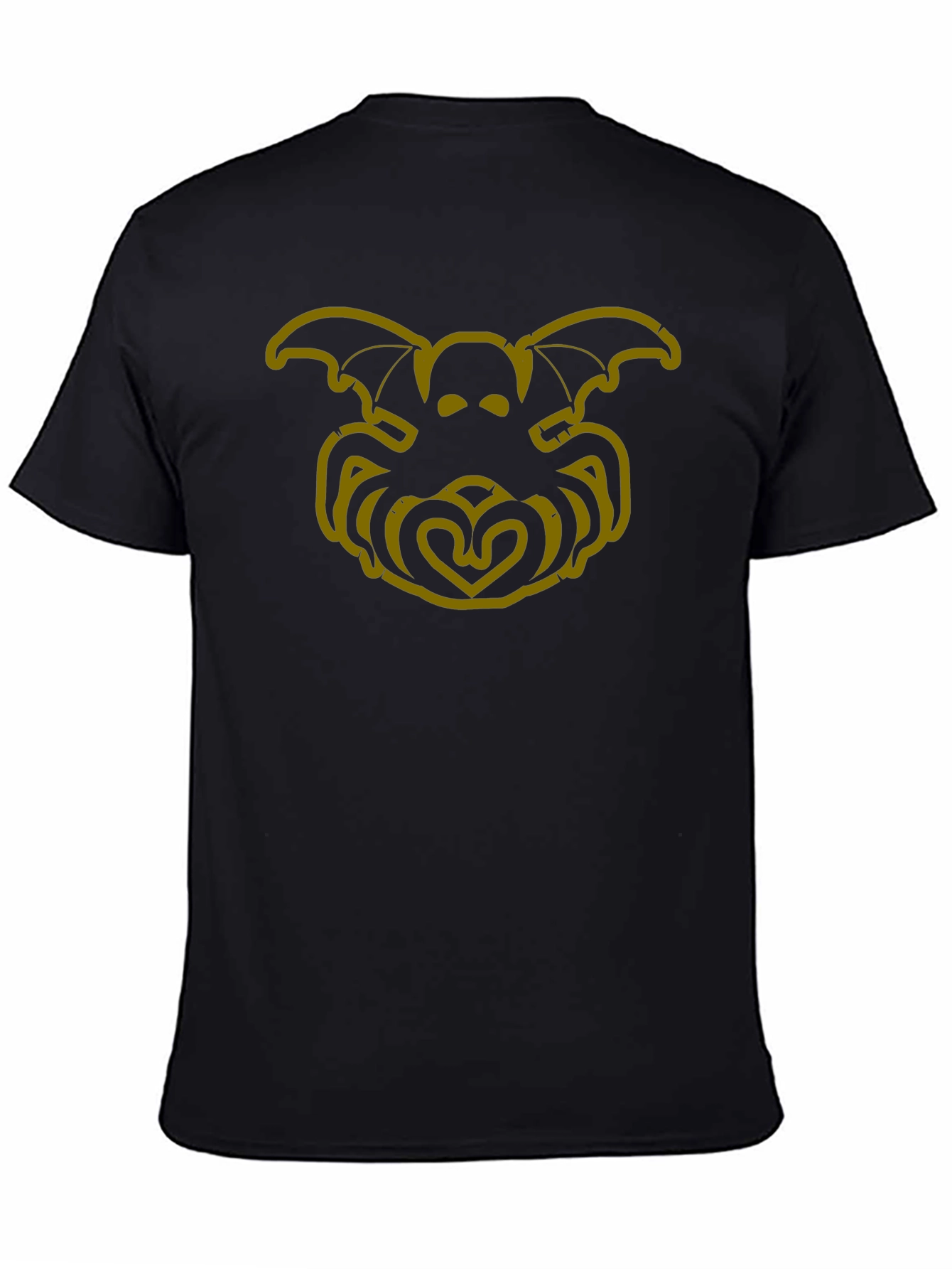 Cthulhu Graphic Tee - Black Cotton T-Shirt