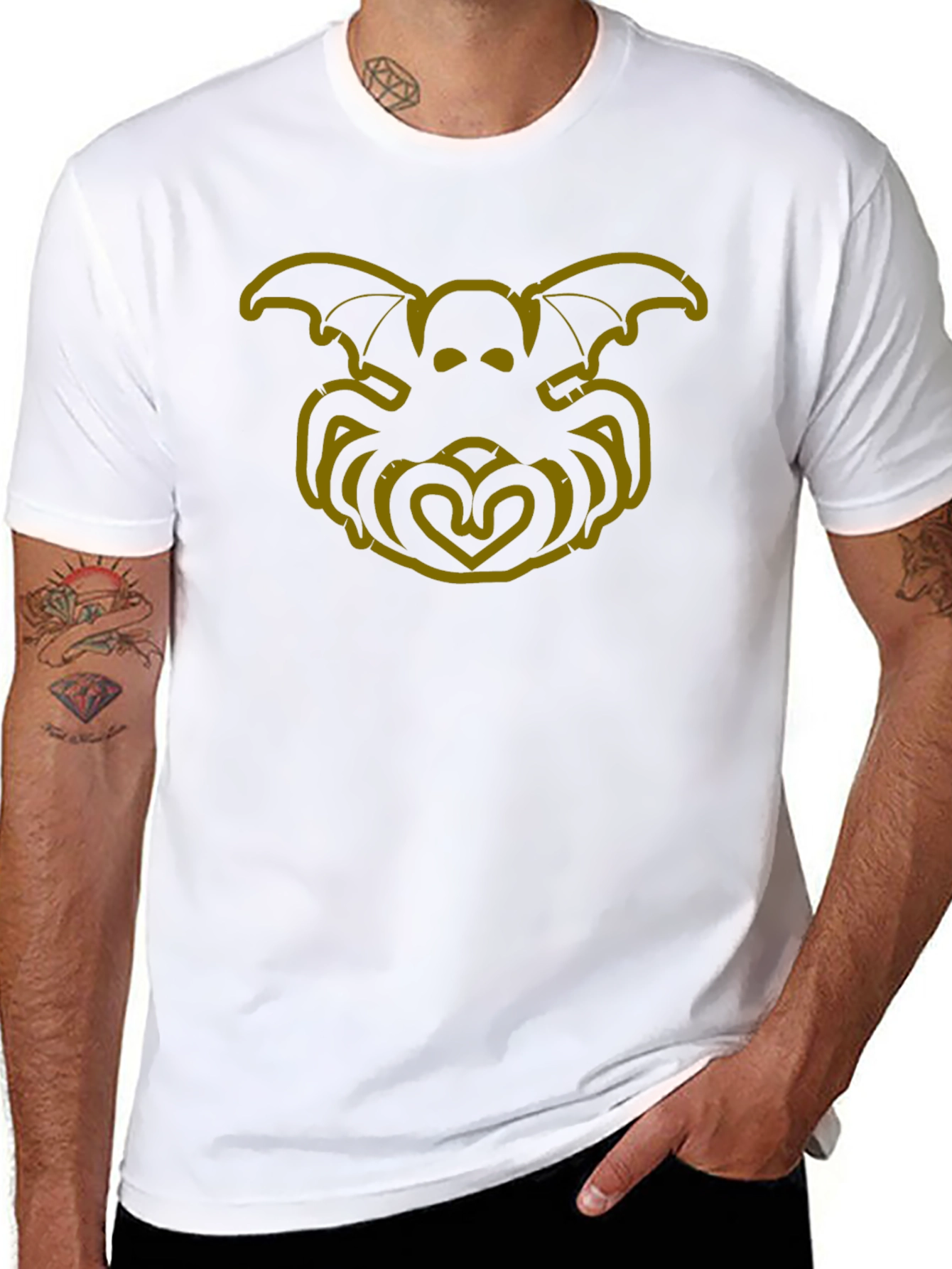 Cthulhu Graphic Tee - Black Cotton T-Shirt