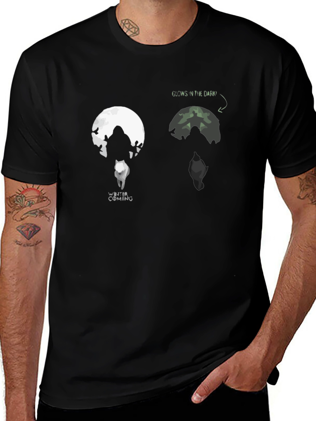 Glow in the Dark Winter Coming Tee