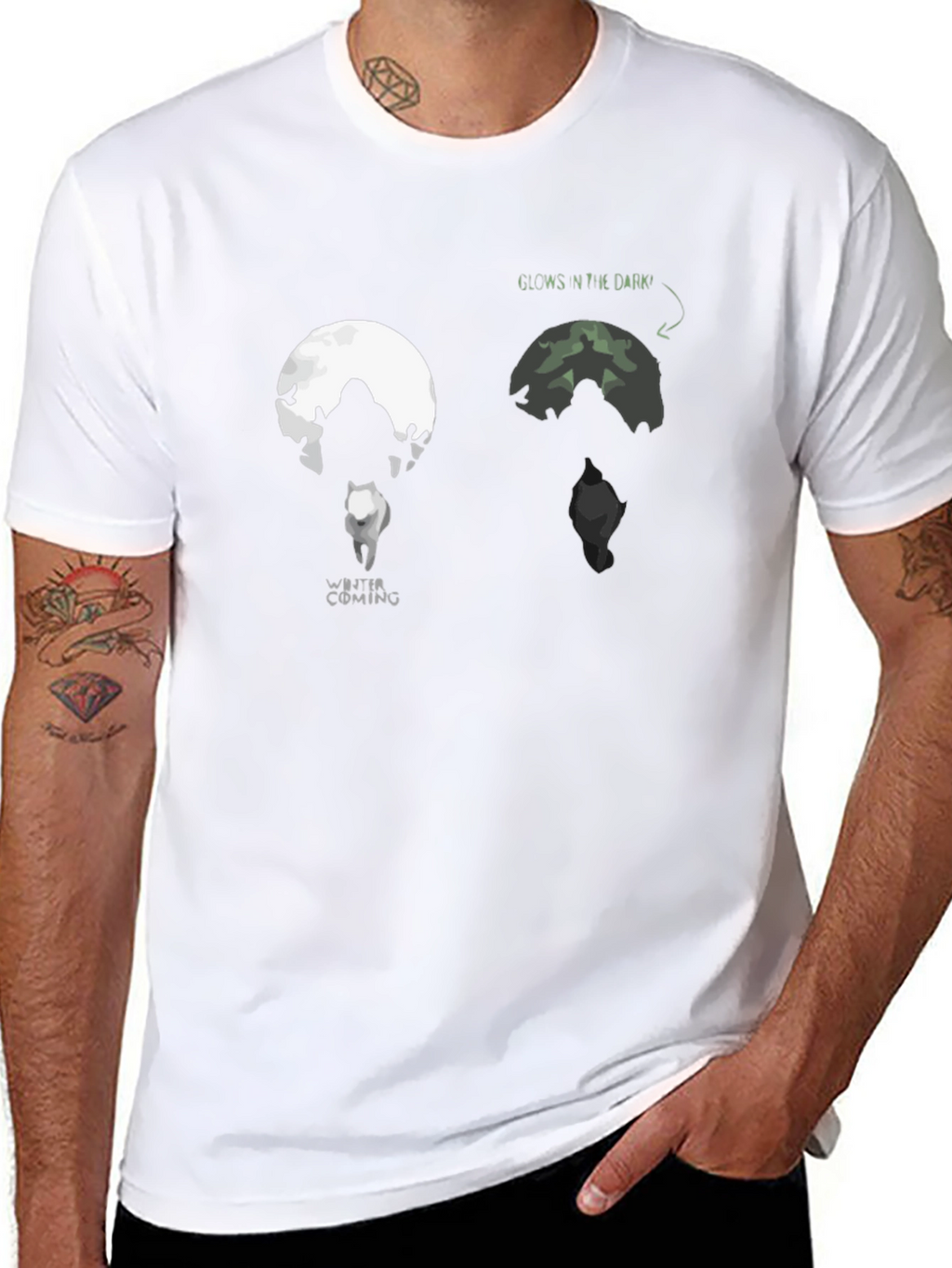 Glow in the Dark Winter Coming Tee
