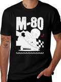 M-80 Skull Go-Kart Black Graphic Tee
