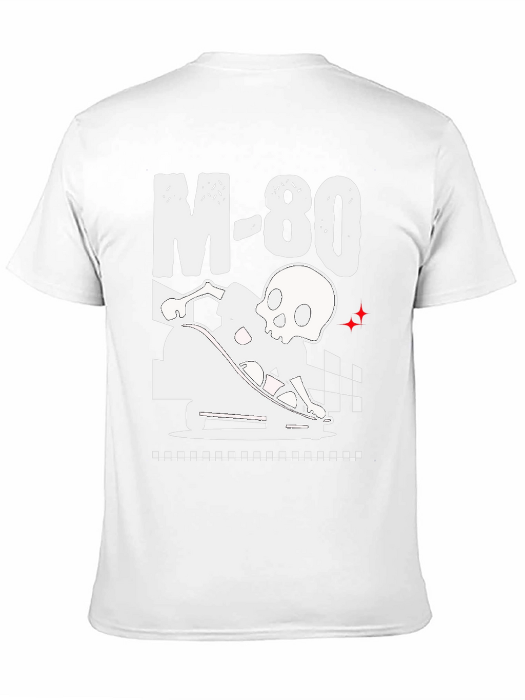 M-80 Skull Go-Kart Black Graphic Tee