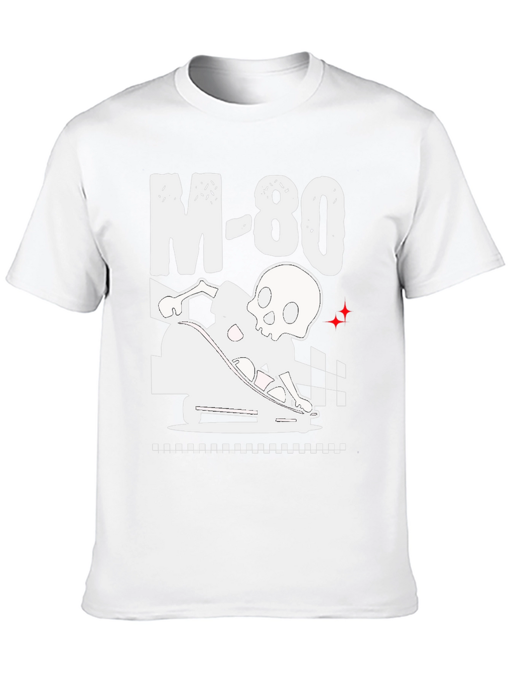 M-80 Skull Go-Kart Black Graphic Tee