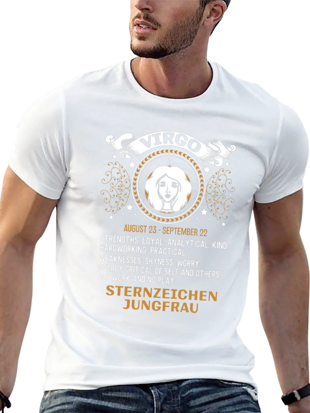 Virgo Zodiac T-Shirt - August/September Birthday