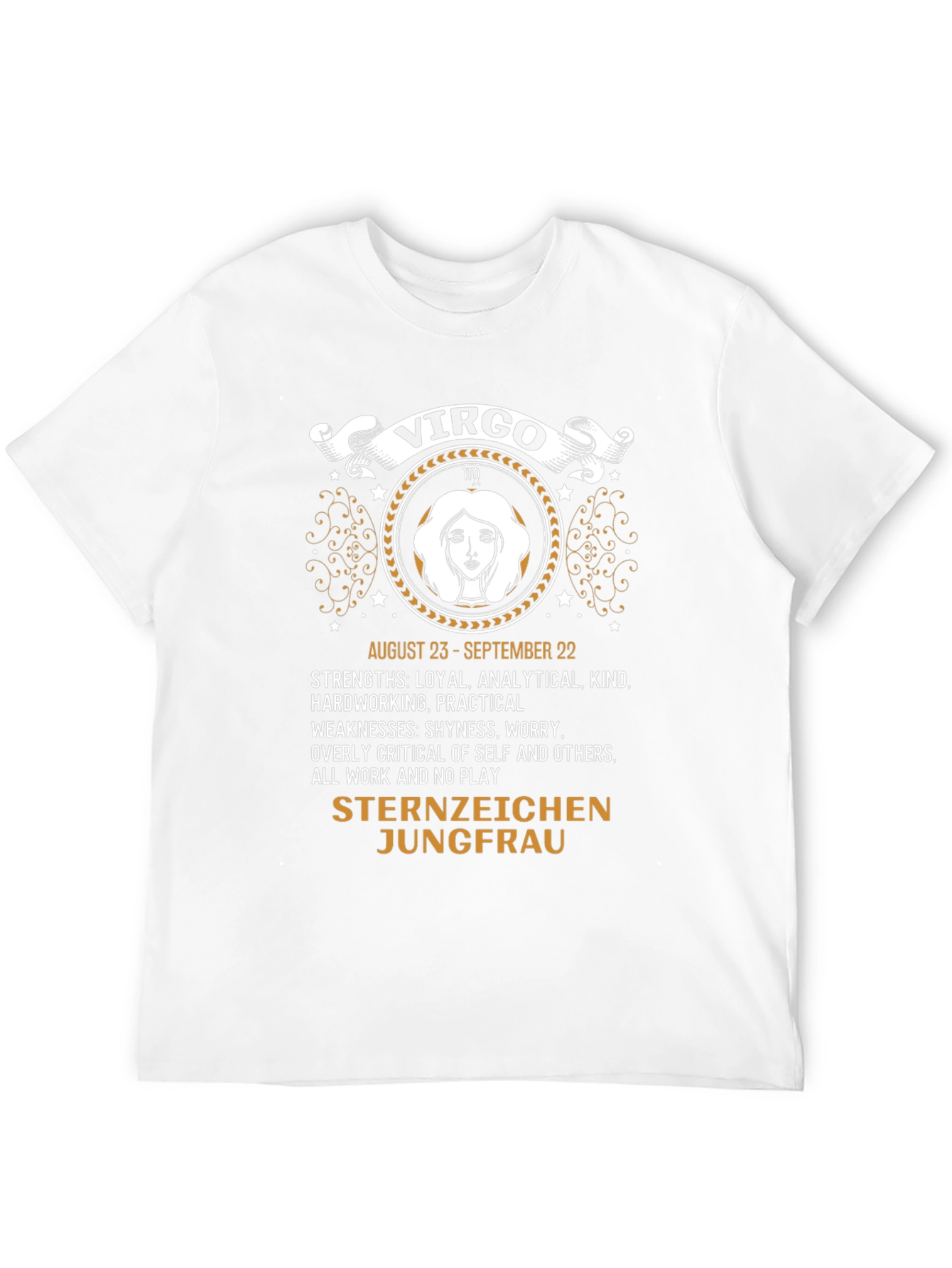 Virgo Zodiac T-Shirt - August/September Birthday