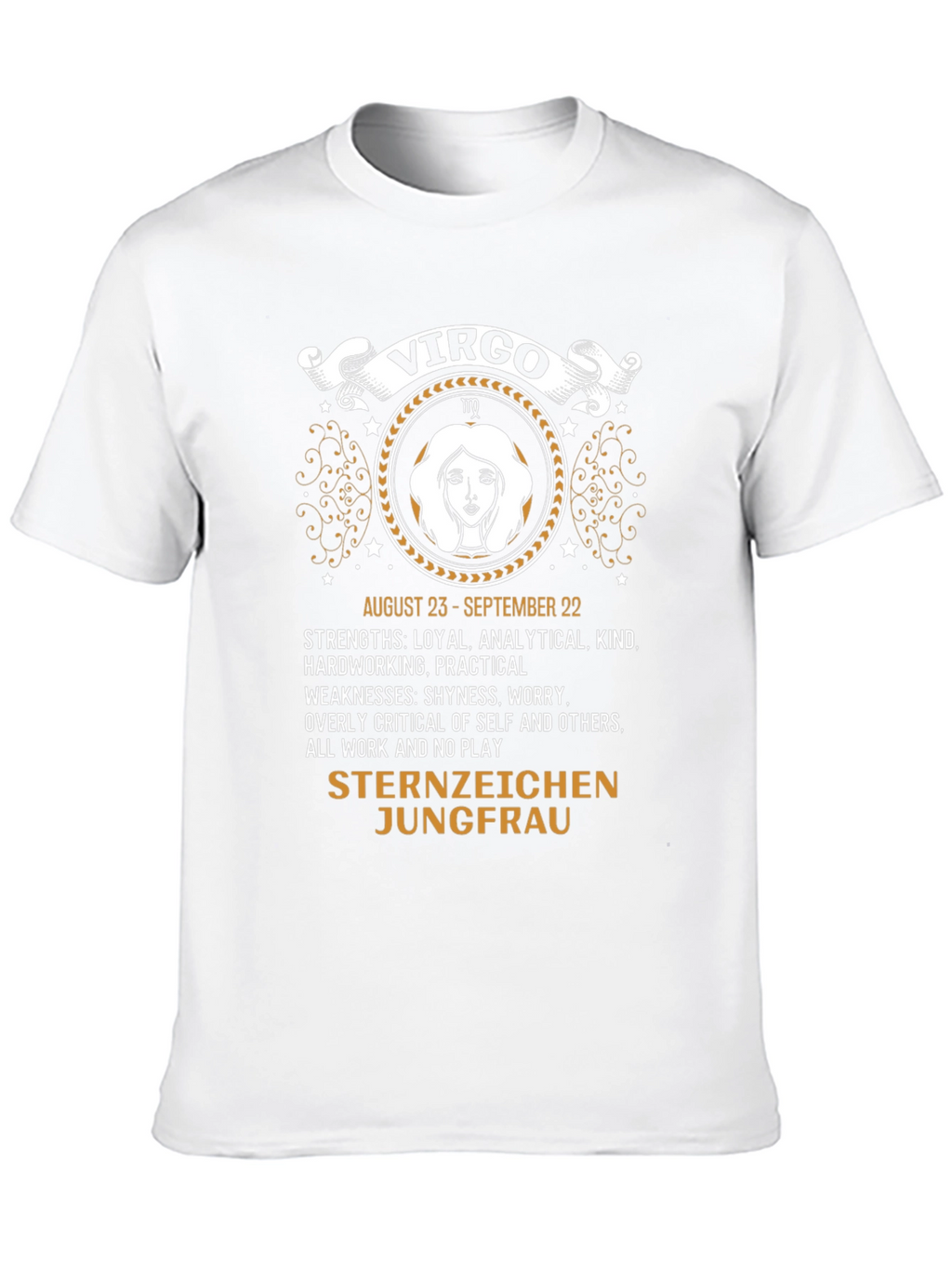 Virgo Zodiac T-Shirt - August/September Birthday