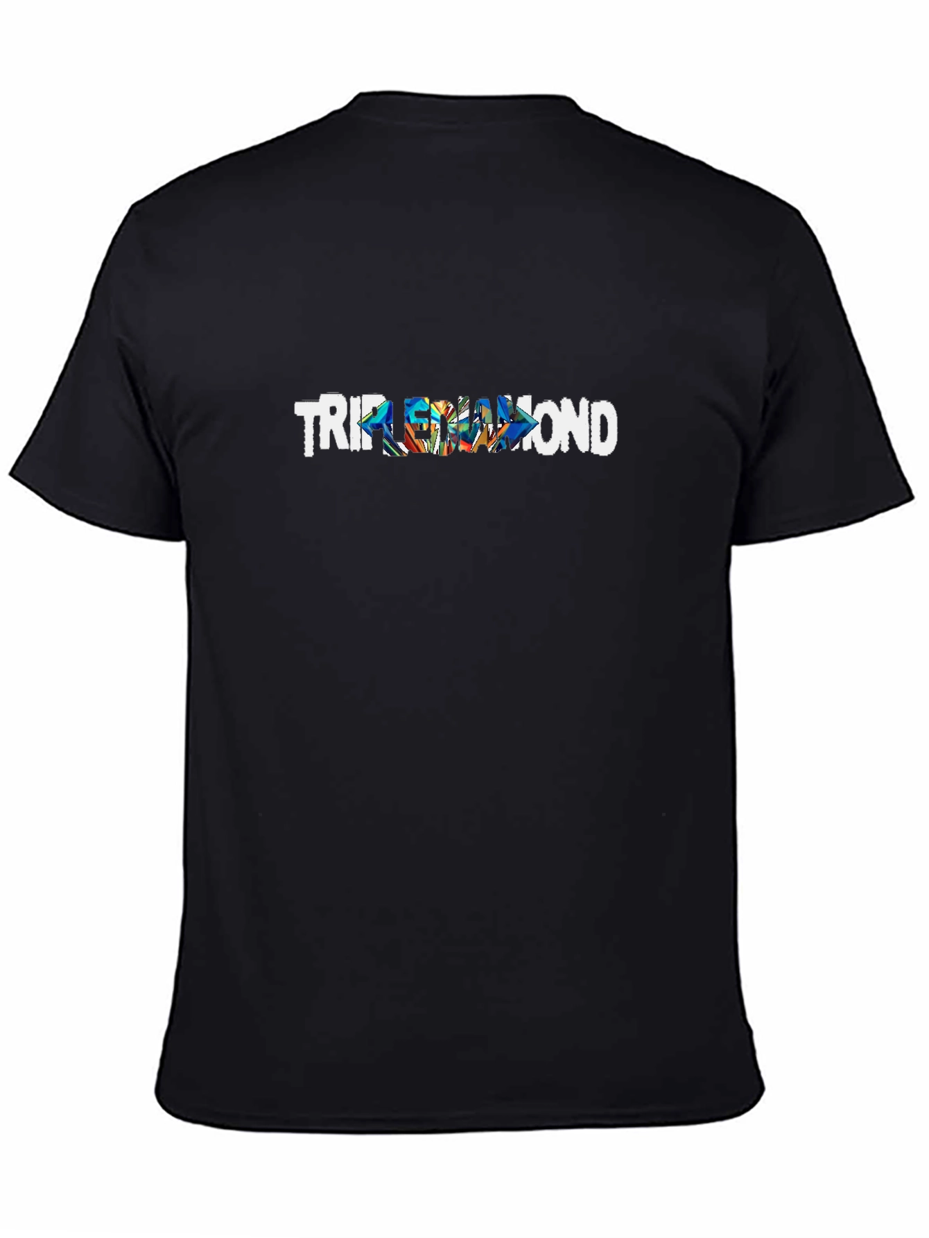 Mens Black TRIP REDIAMOND Graphic T-Shirt