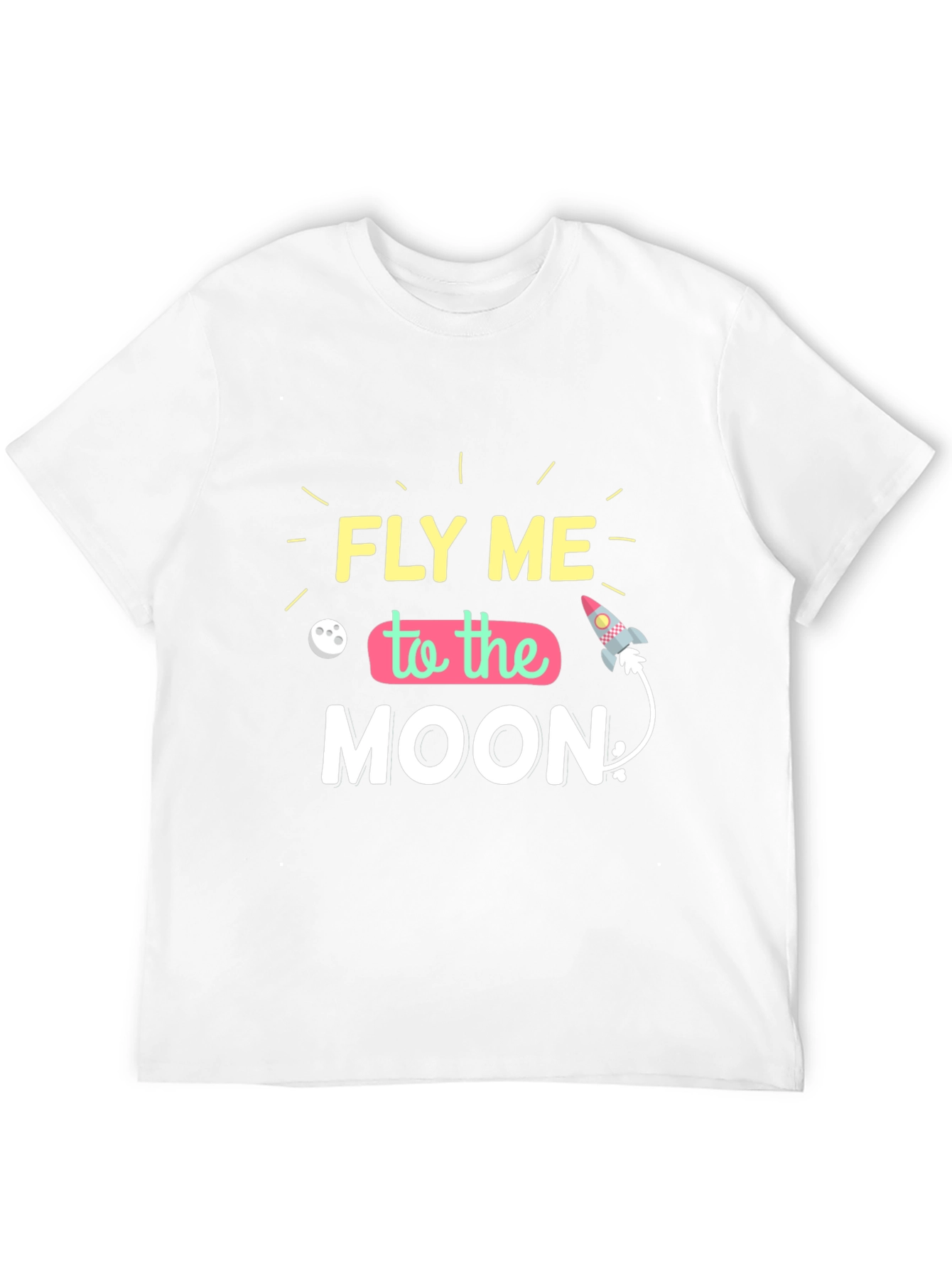 Fly Me To The Moon Graphic T-Shirt