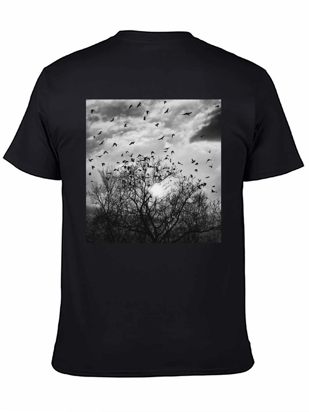 Black Raven Tree Graphic Tee