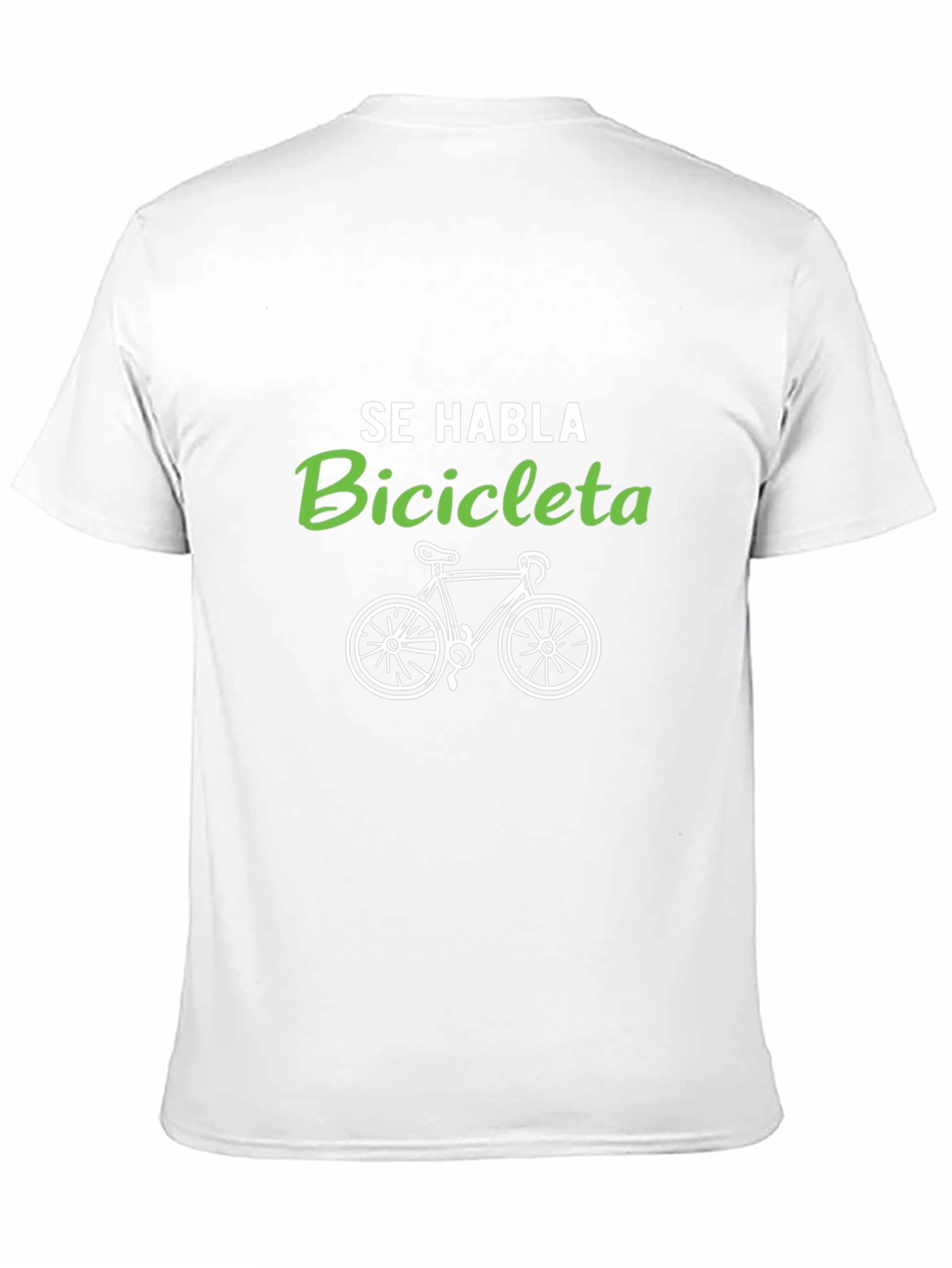 Se Habla Bicicleta Graphic T-Shirt - Cycling Fan Tee