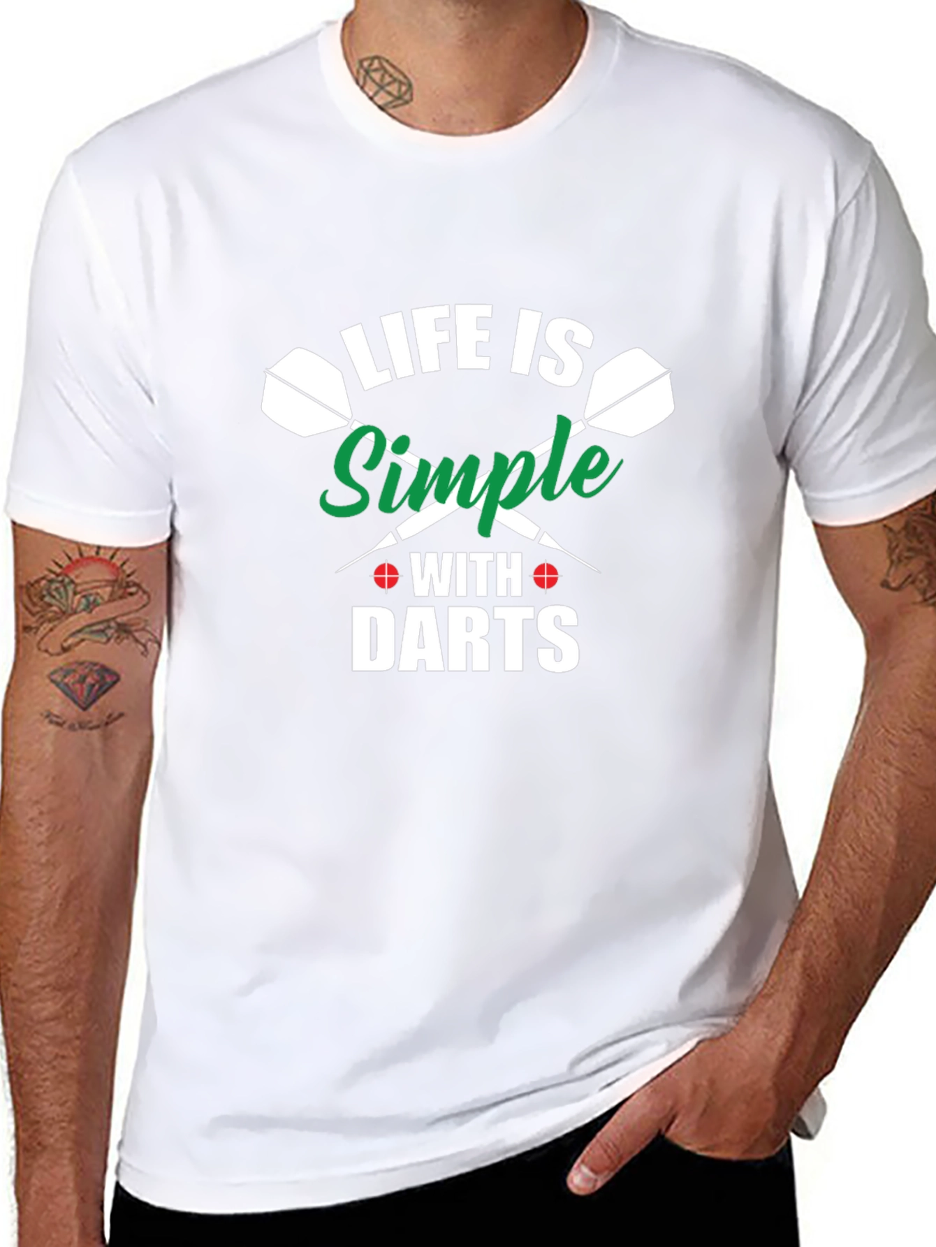 Life is Simple with Darts T-Shirt