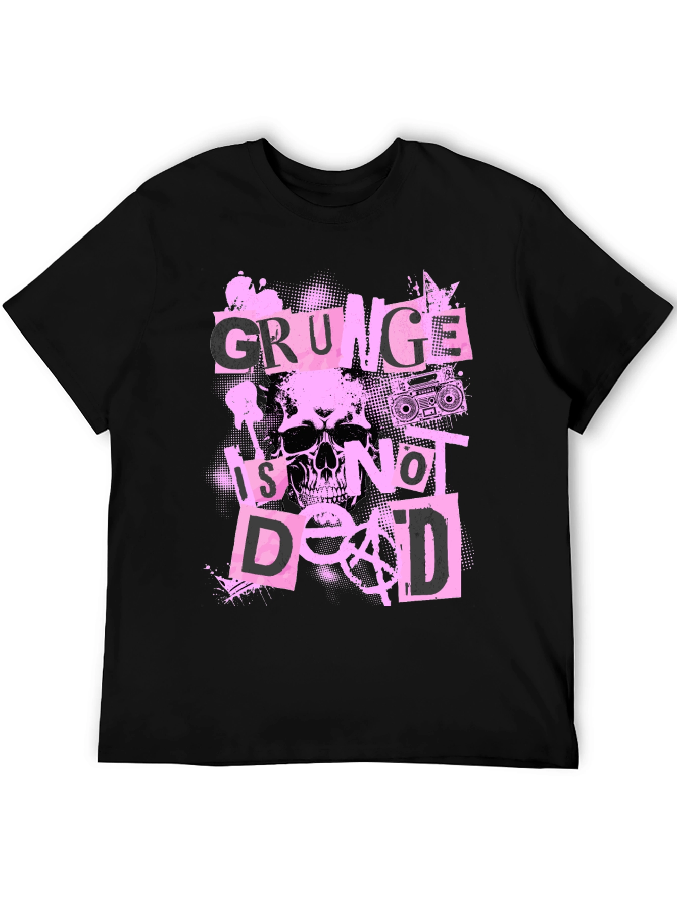 Grunge Is Not Dead Graphic T-Shirt