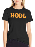 HODL Bitcoin Crypto T-Shirt
