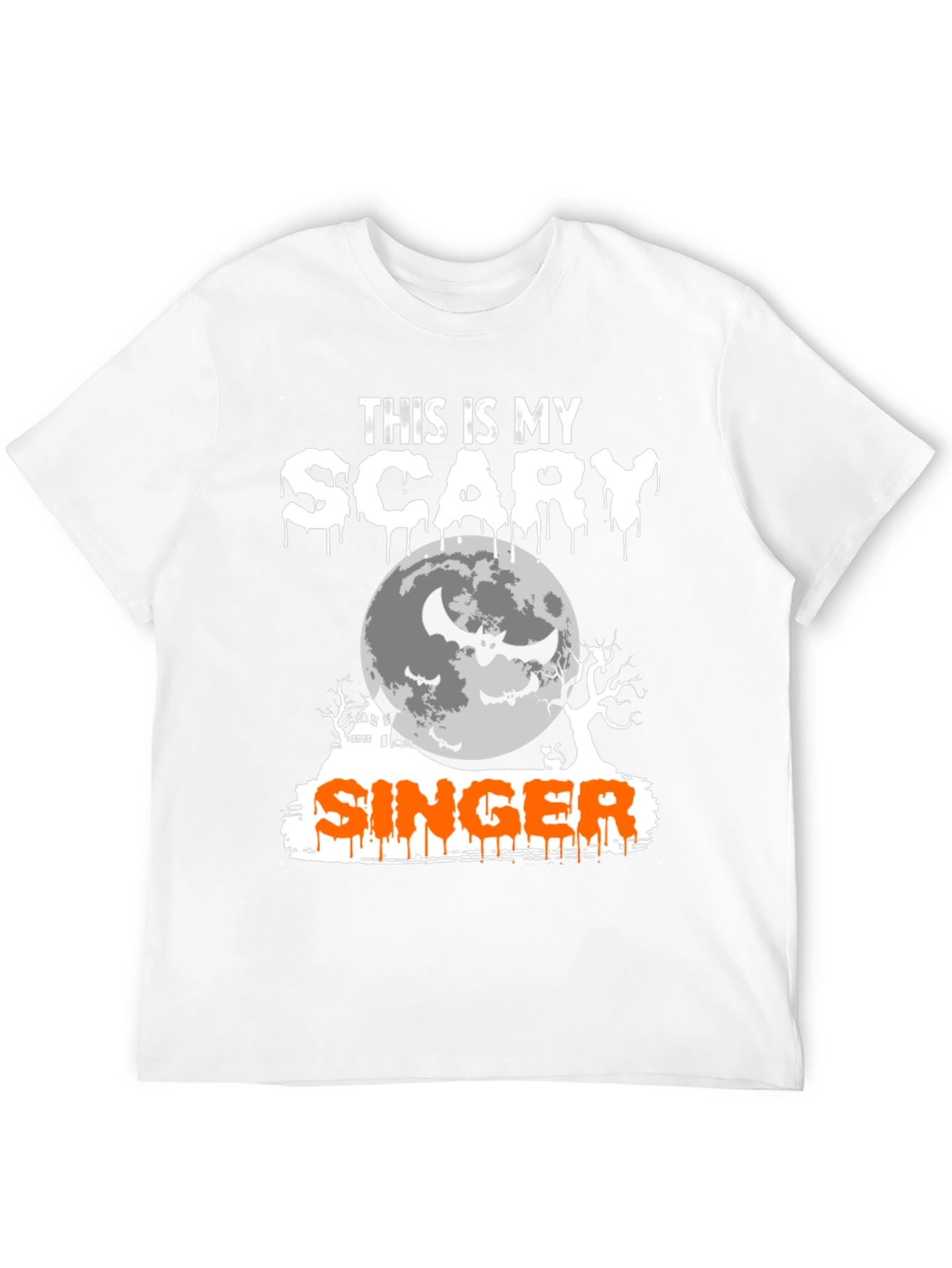 Scary Singer Halloween T-Shirt