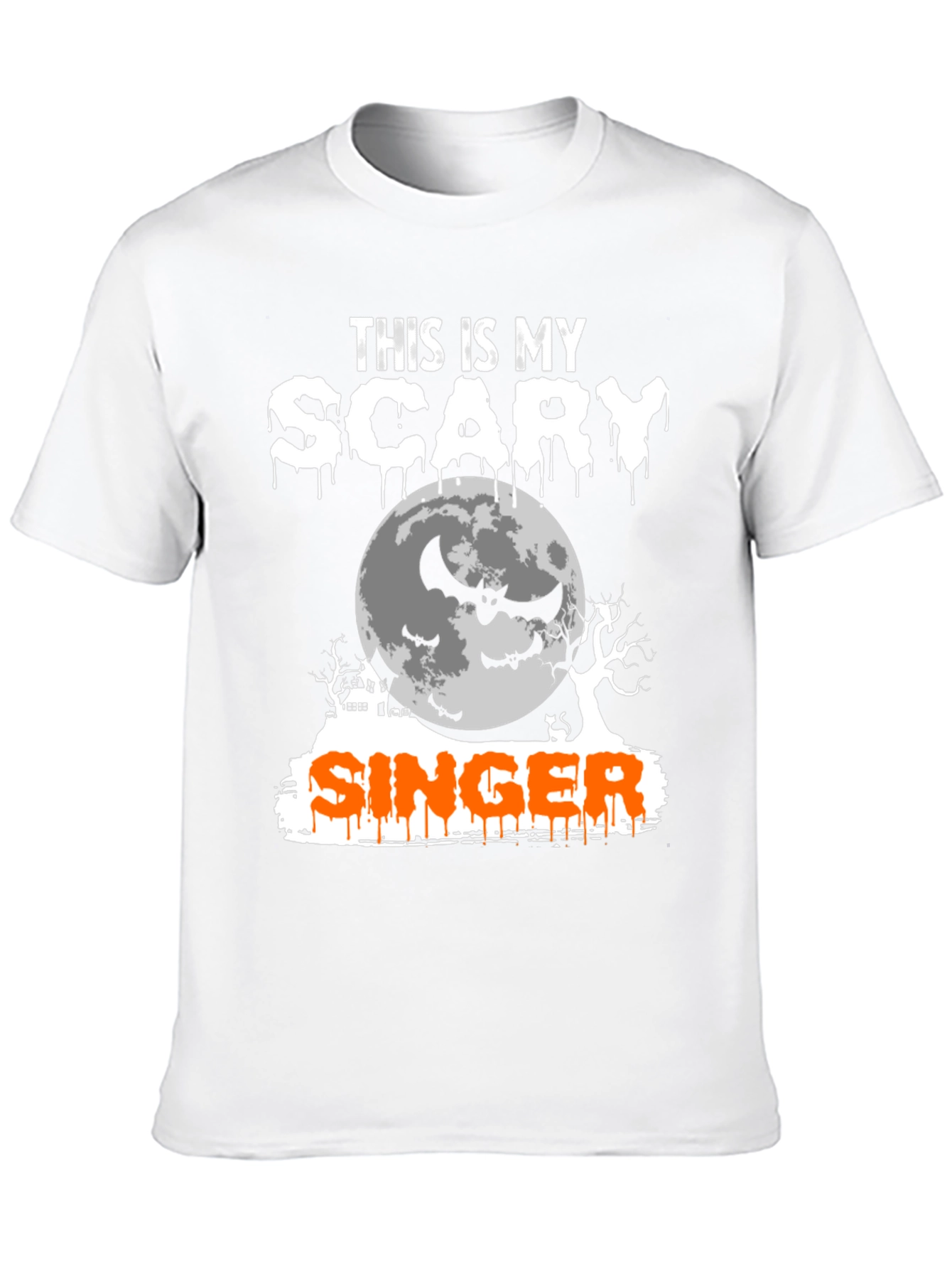 Scary Singer Halloween T-Shirt
