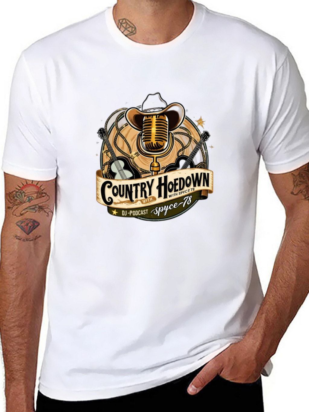 Country Hoedown T-Shirt - DJ Podcast Tee