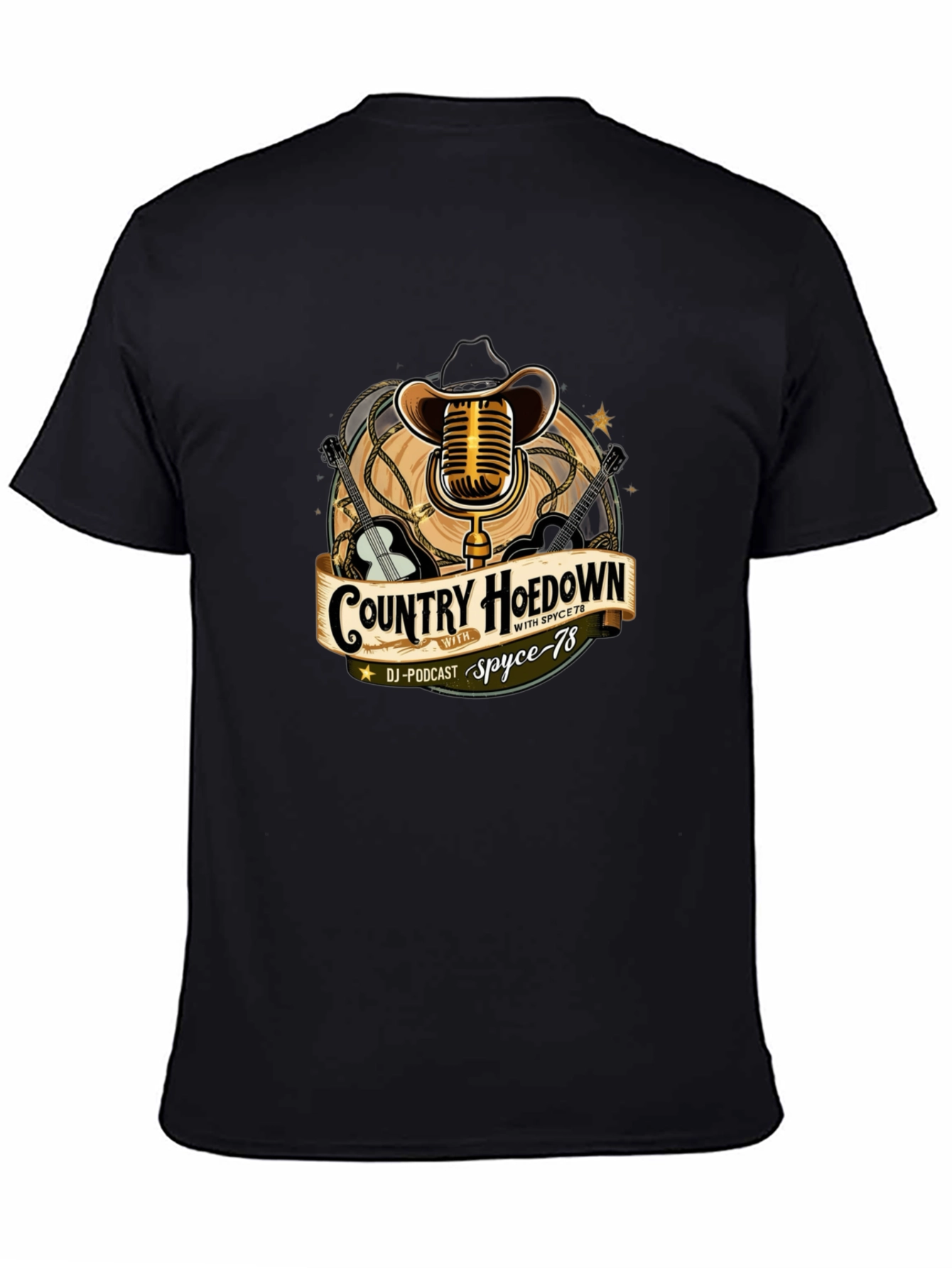 Country Hoedown T-Shirt - DJ Podcast Tee