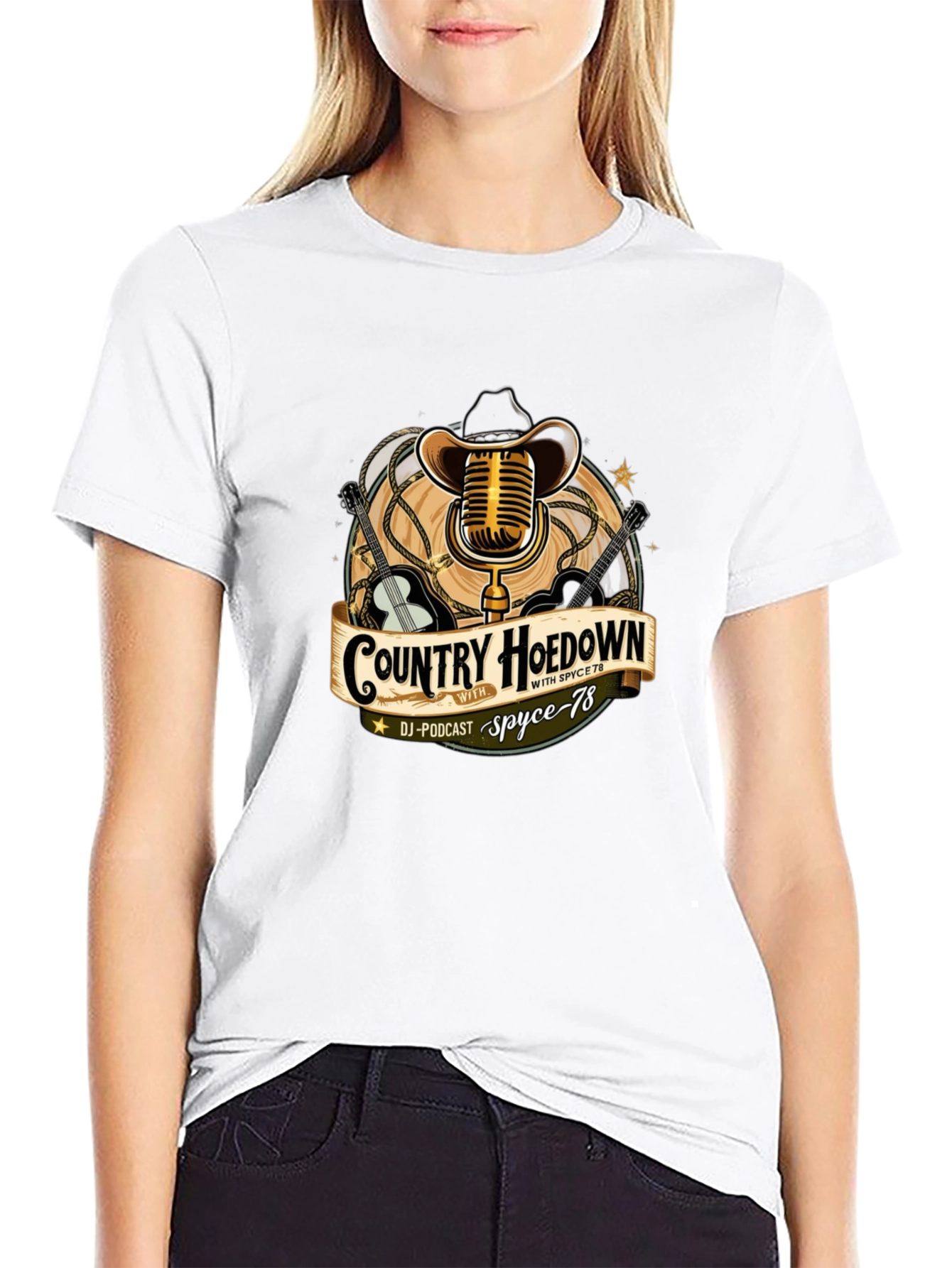 Country Hoedown T-Shirt - DJ Podcast Tee