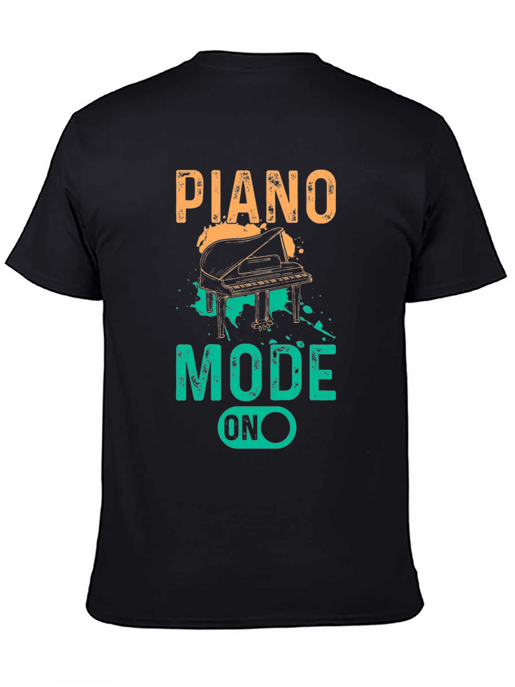 Piano Mode On Graphic T-Shirt