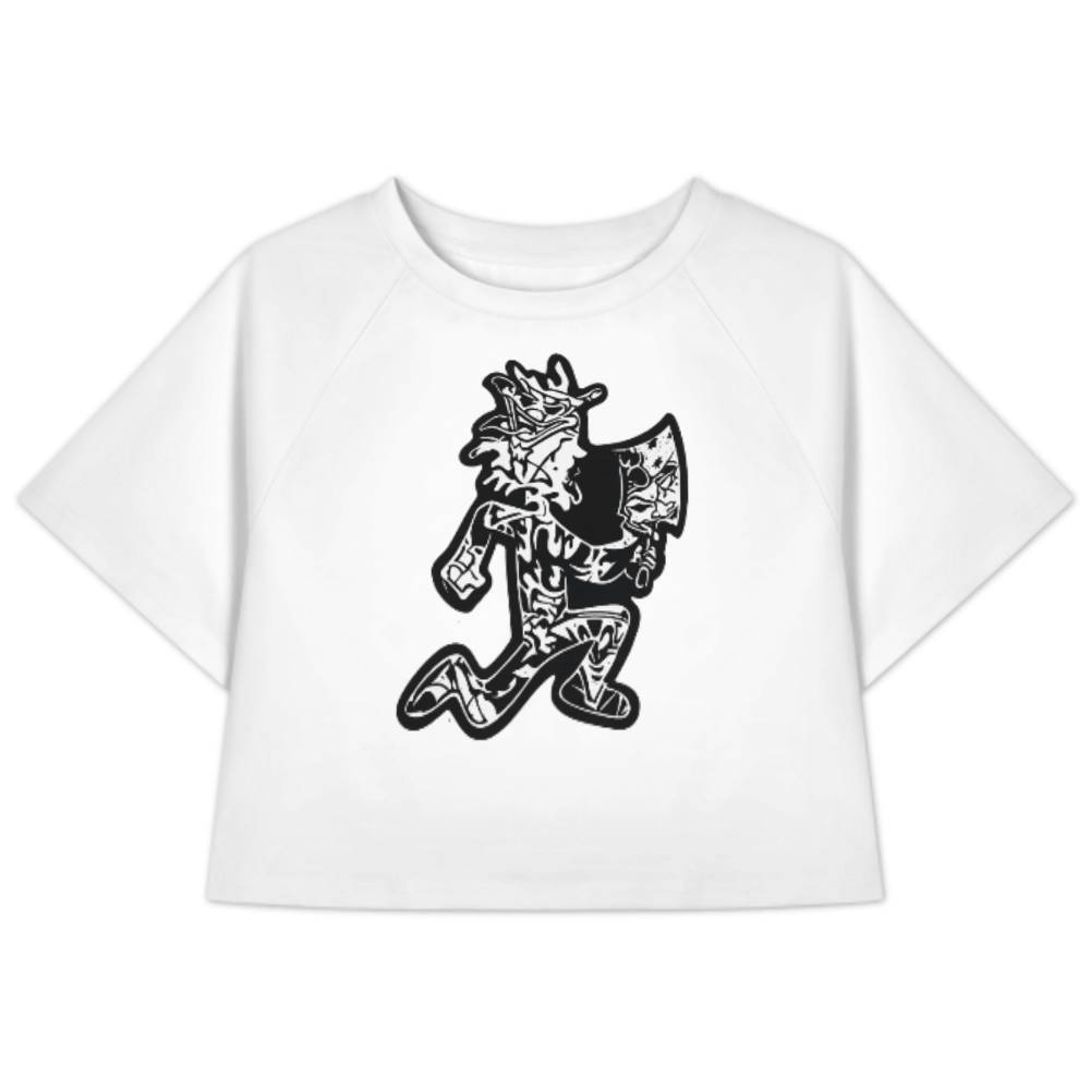 Psycho Jester Horror Graphic Tee – Dark Streetwear Clown Art Shirt(z894)