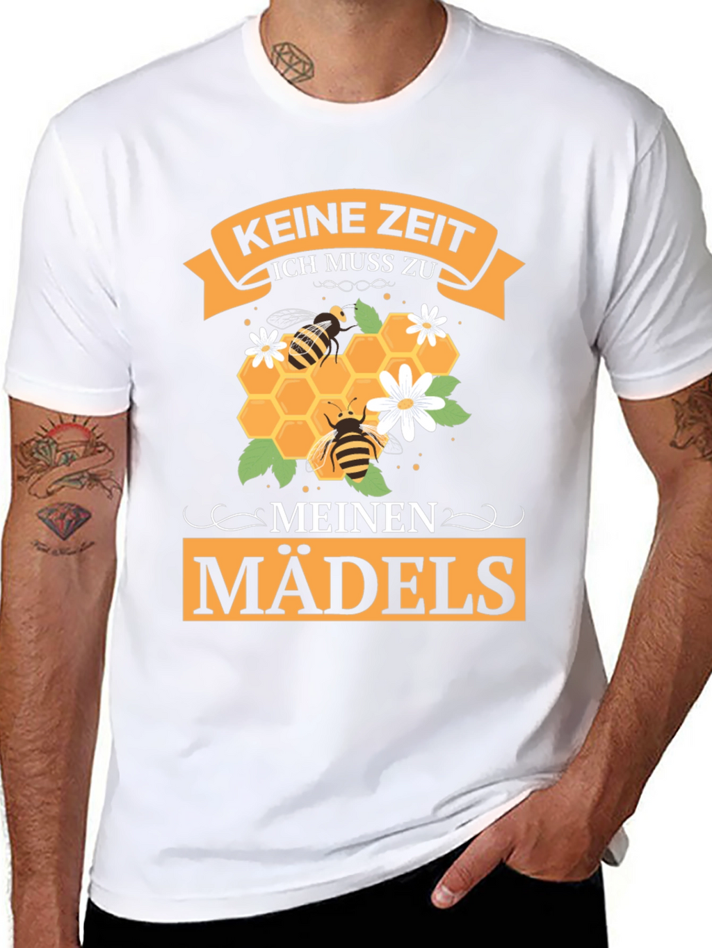 Keine Zeit Ich Muss Zu Meinen Madels T-Shirt