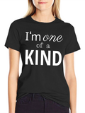One of a Kind Graphic Tee - Black