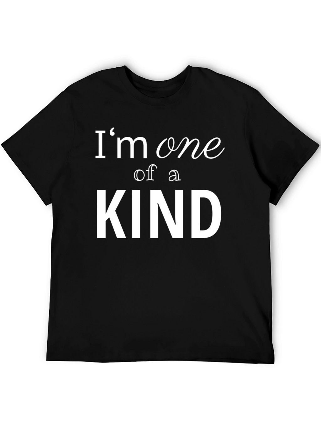 One of a Kind Graphic Tee - Black