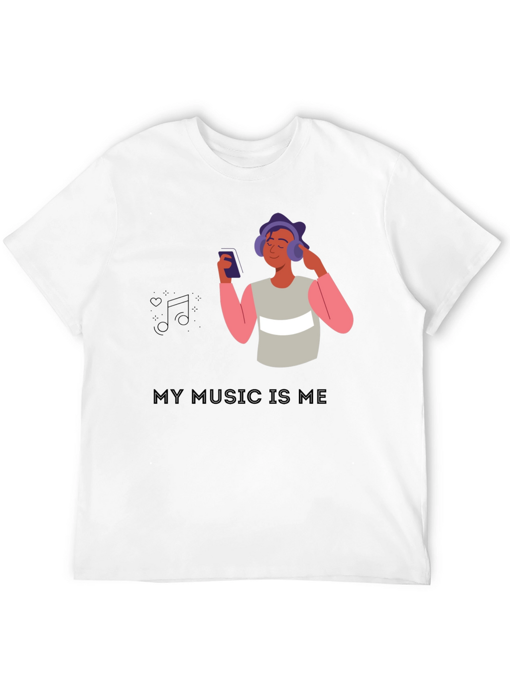 My Music is Me Graphic Tee