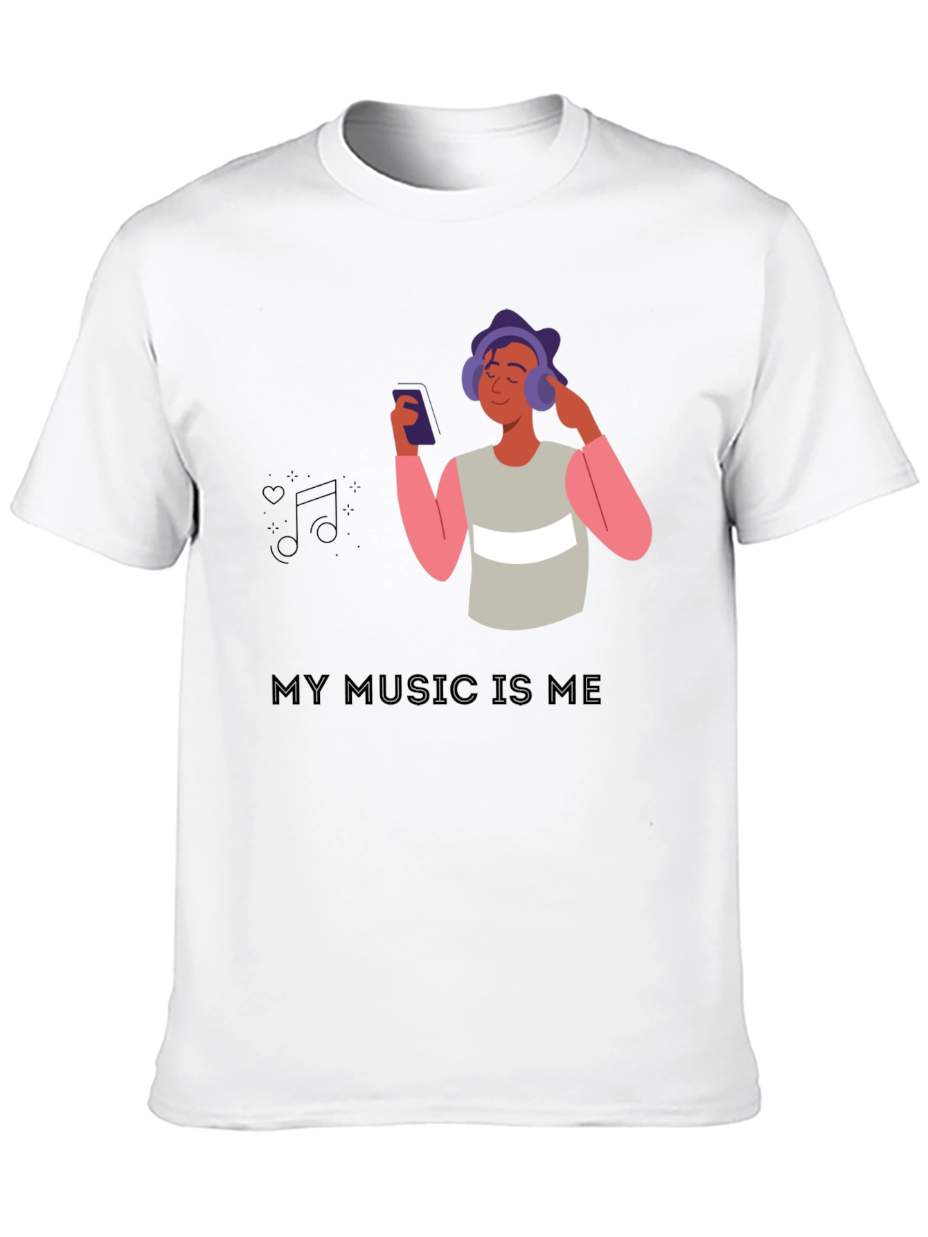 My Music is Me Graphic Tee