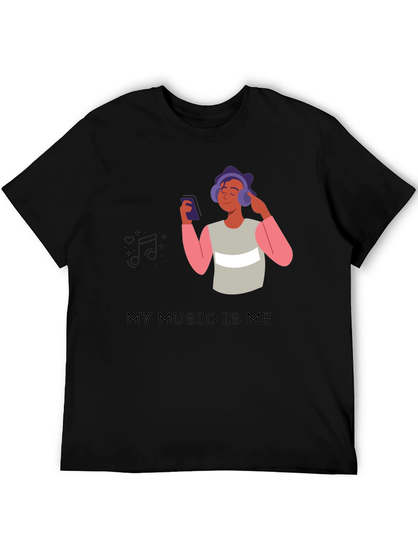 My Music is Me Graphic Tee