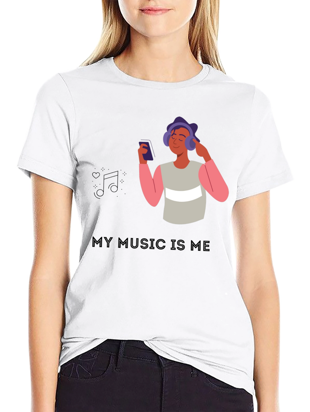 My Music is Me Graphic Tee